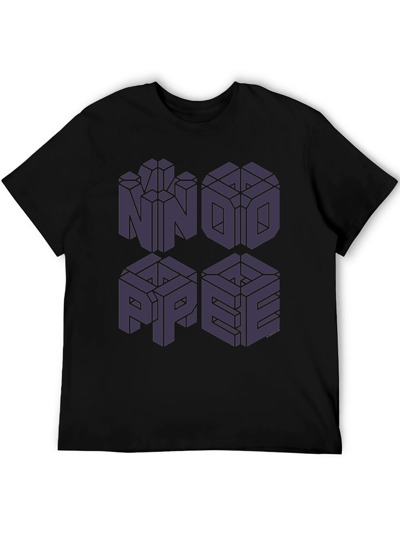 Optical Illusion Graphic Tee - No Hope