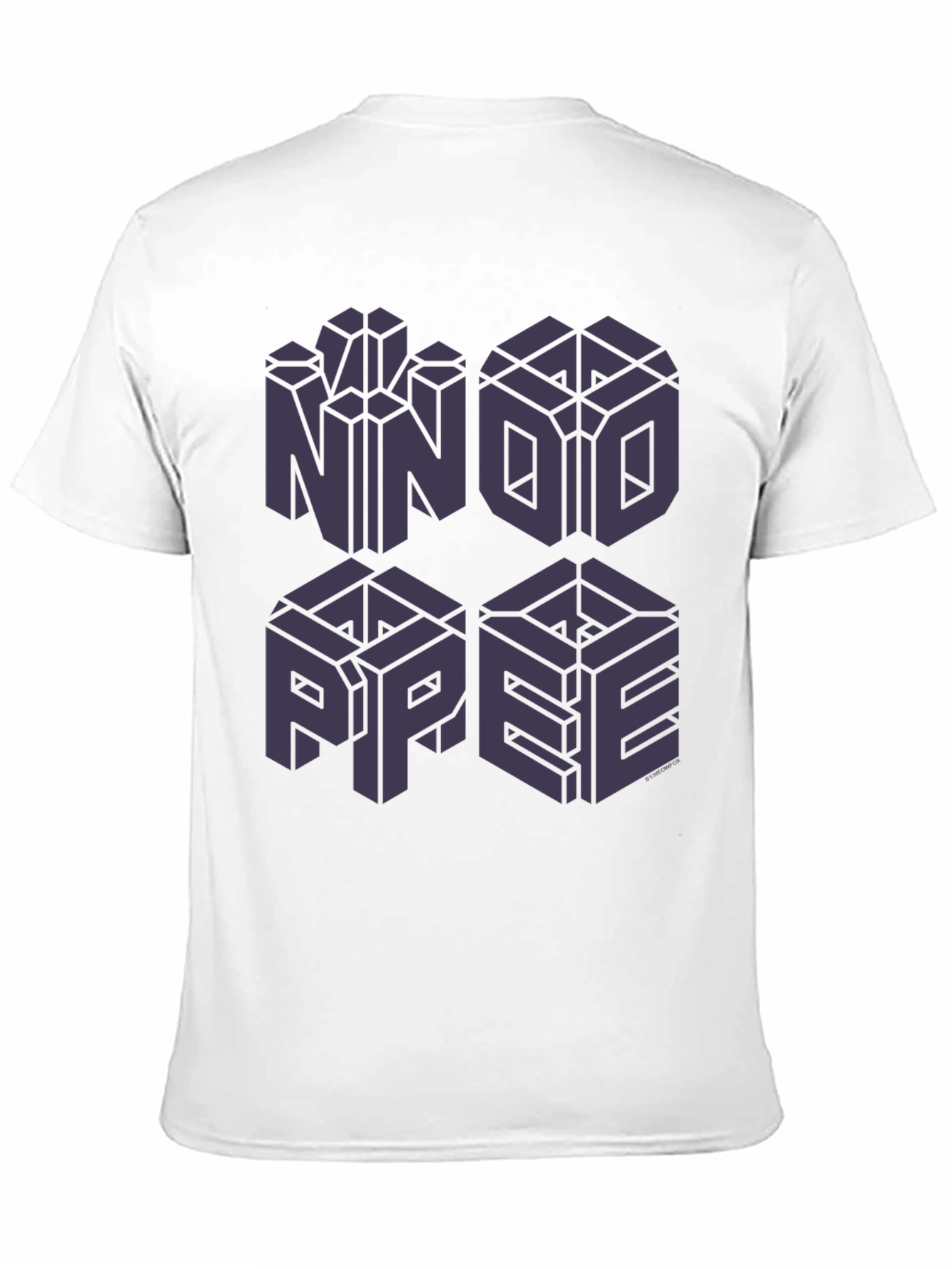 Optical Illusion Graphic Tee - No Hope