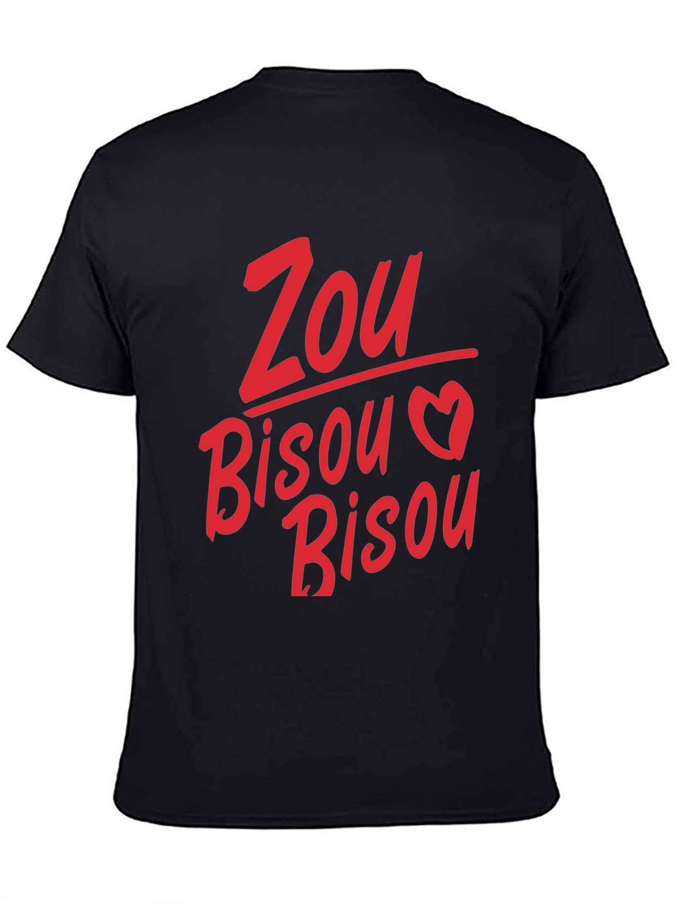 Zou Bisou Heart Graphic Tee