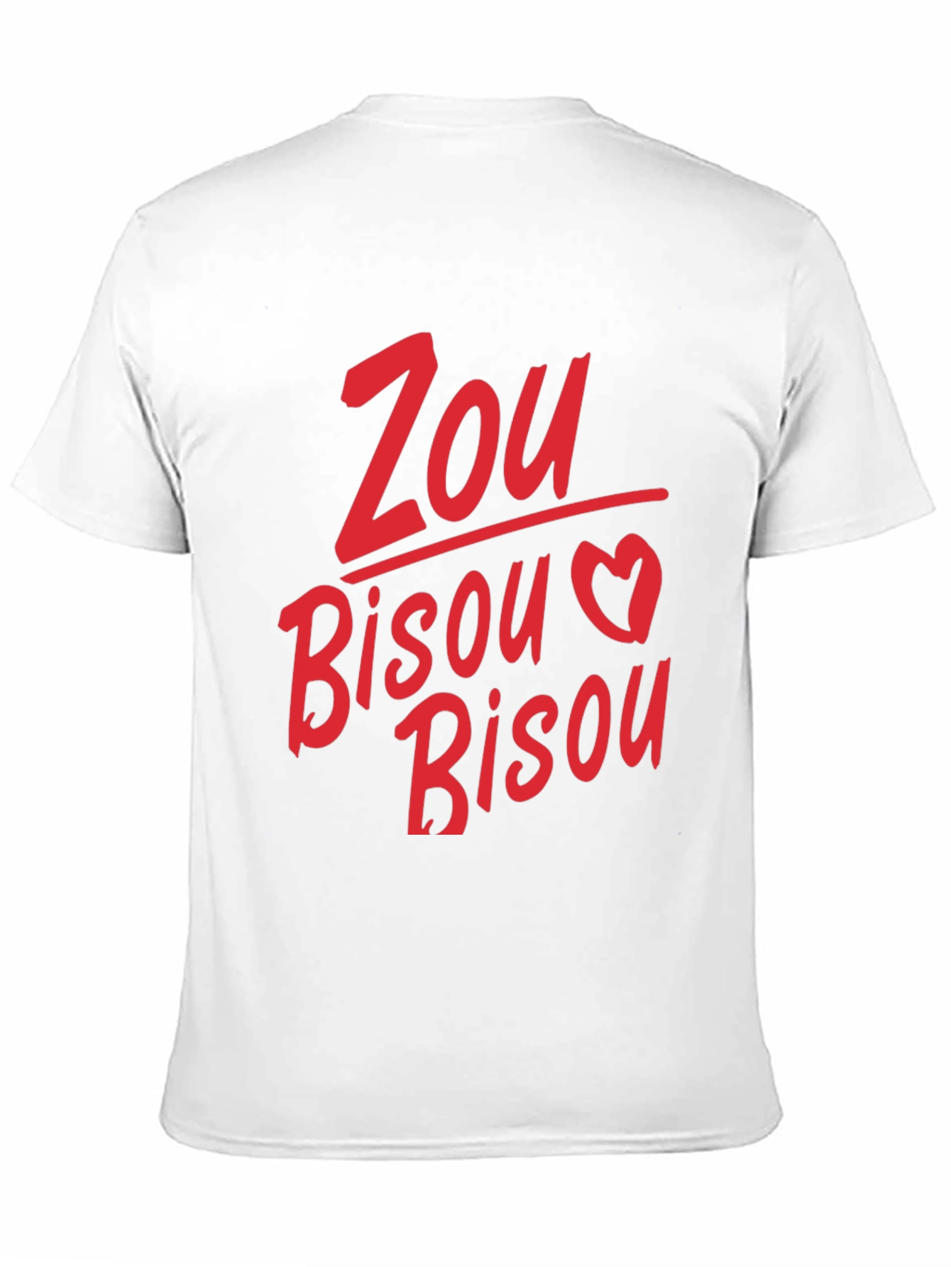 Zou Bisou Heart Graphic Tee