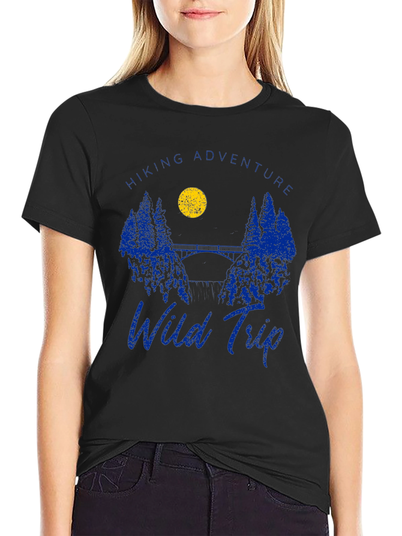 Hiking Adventure Wild Trip Graphic Tee