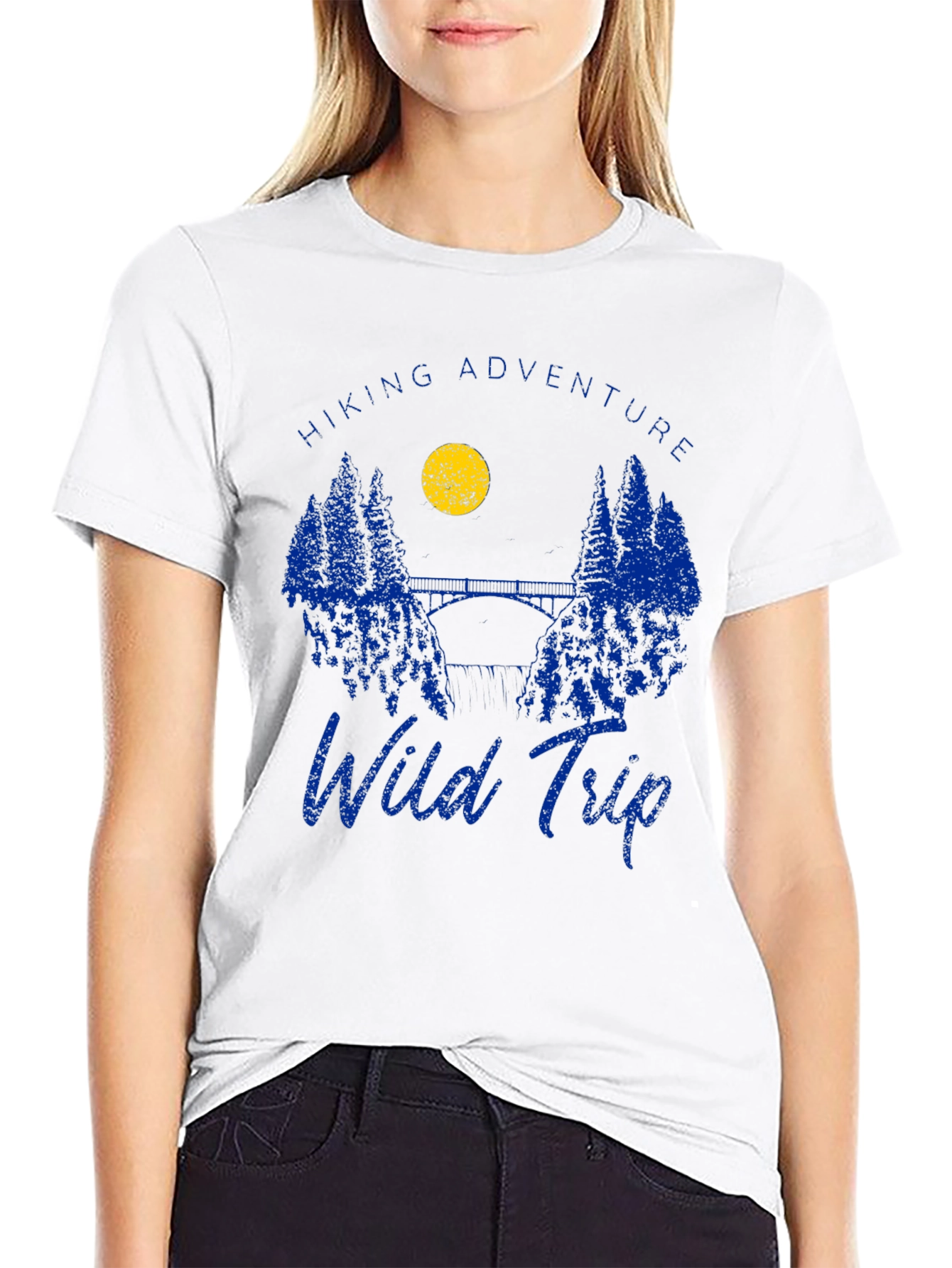Hiking Adventure Wild Trip Graphic Tee