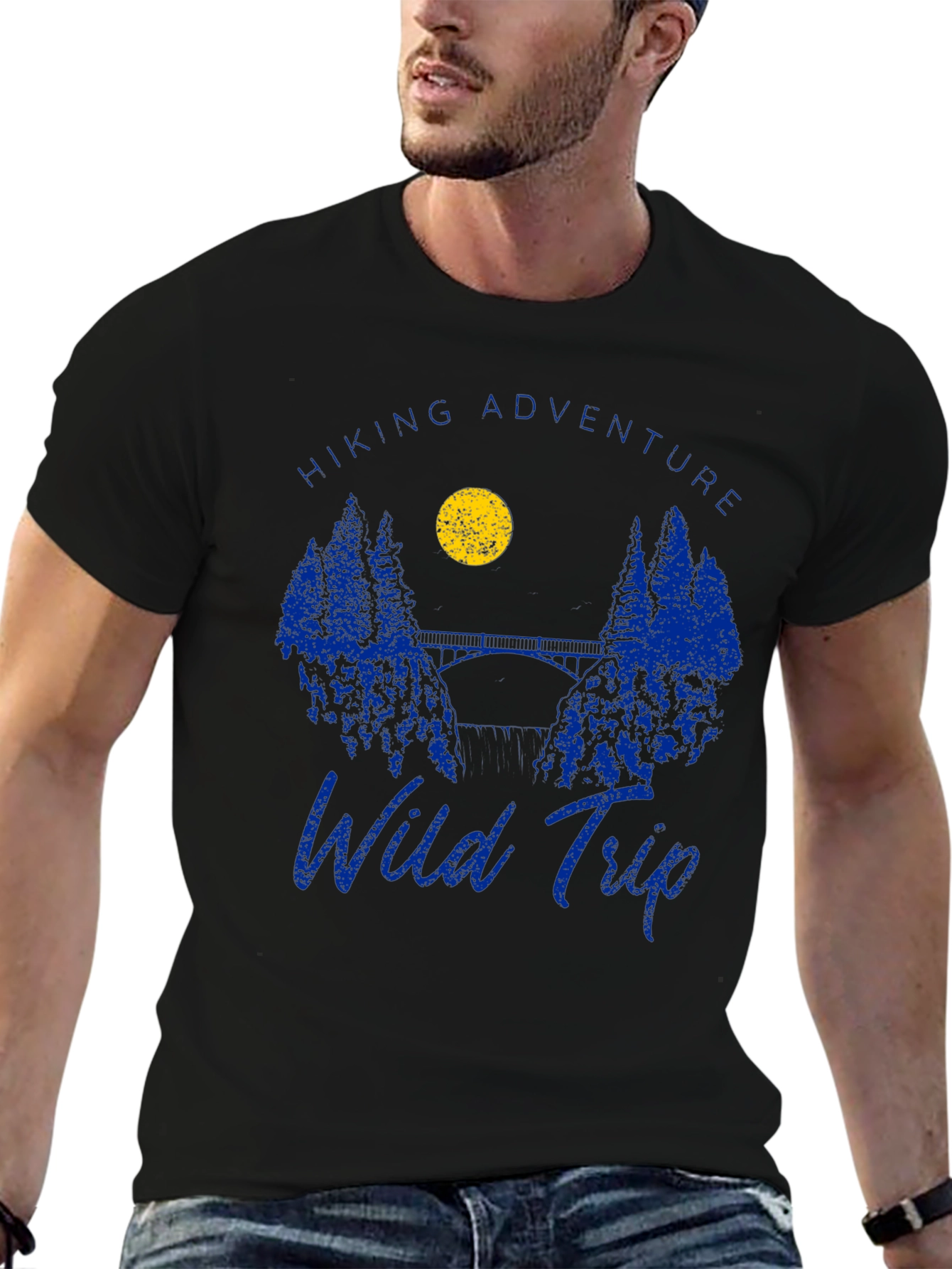 Hiking Adventure Wild Trip Graphic Tee