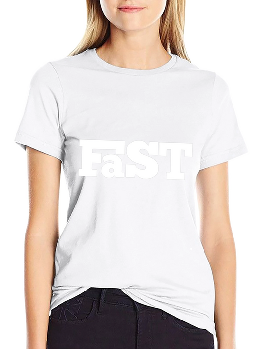 Fast T-Shirt - Black Graphic Tee