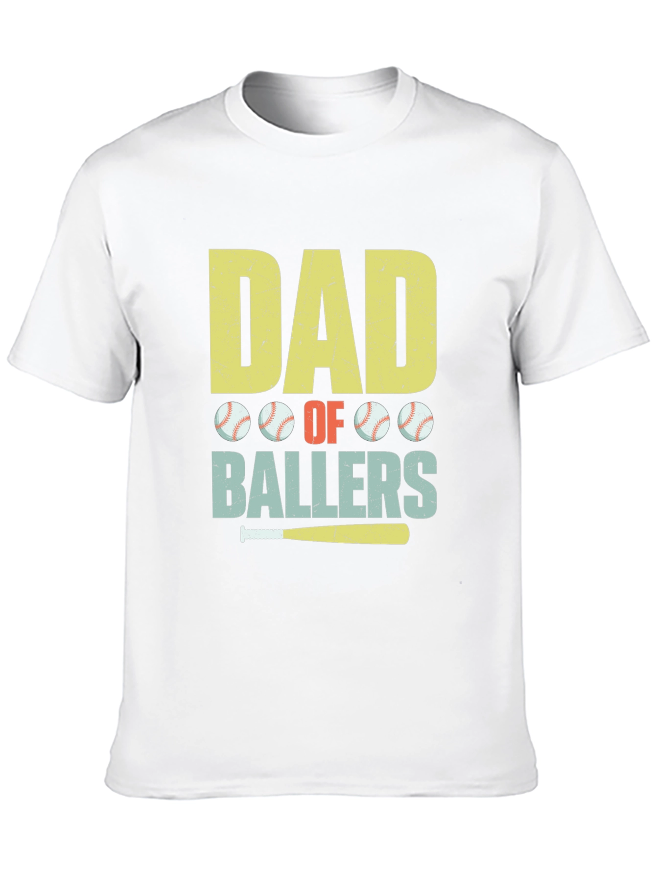 Dad of Ballers Graphic T-Shirt
