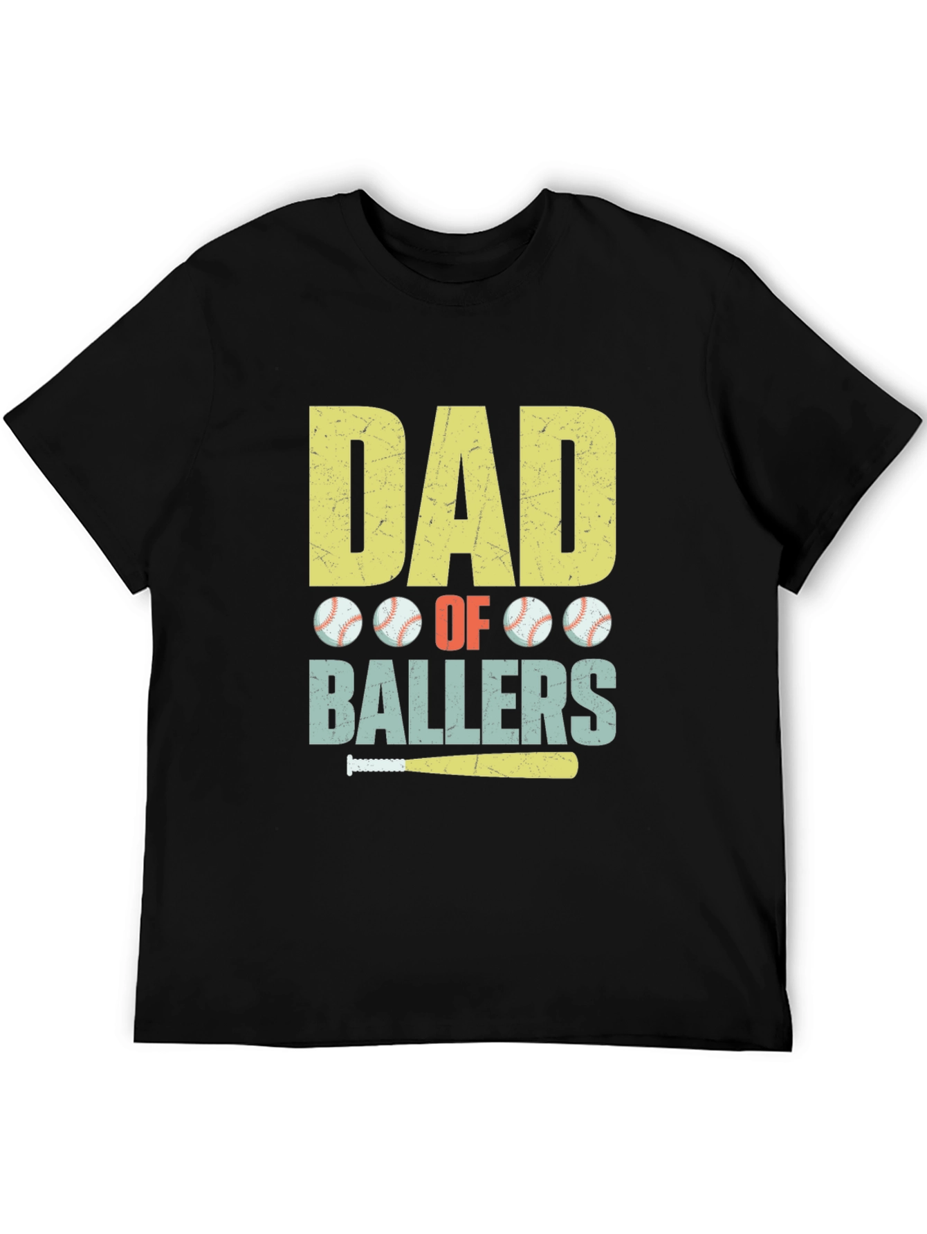 Dad of Ballers Graphic T-Shirt