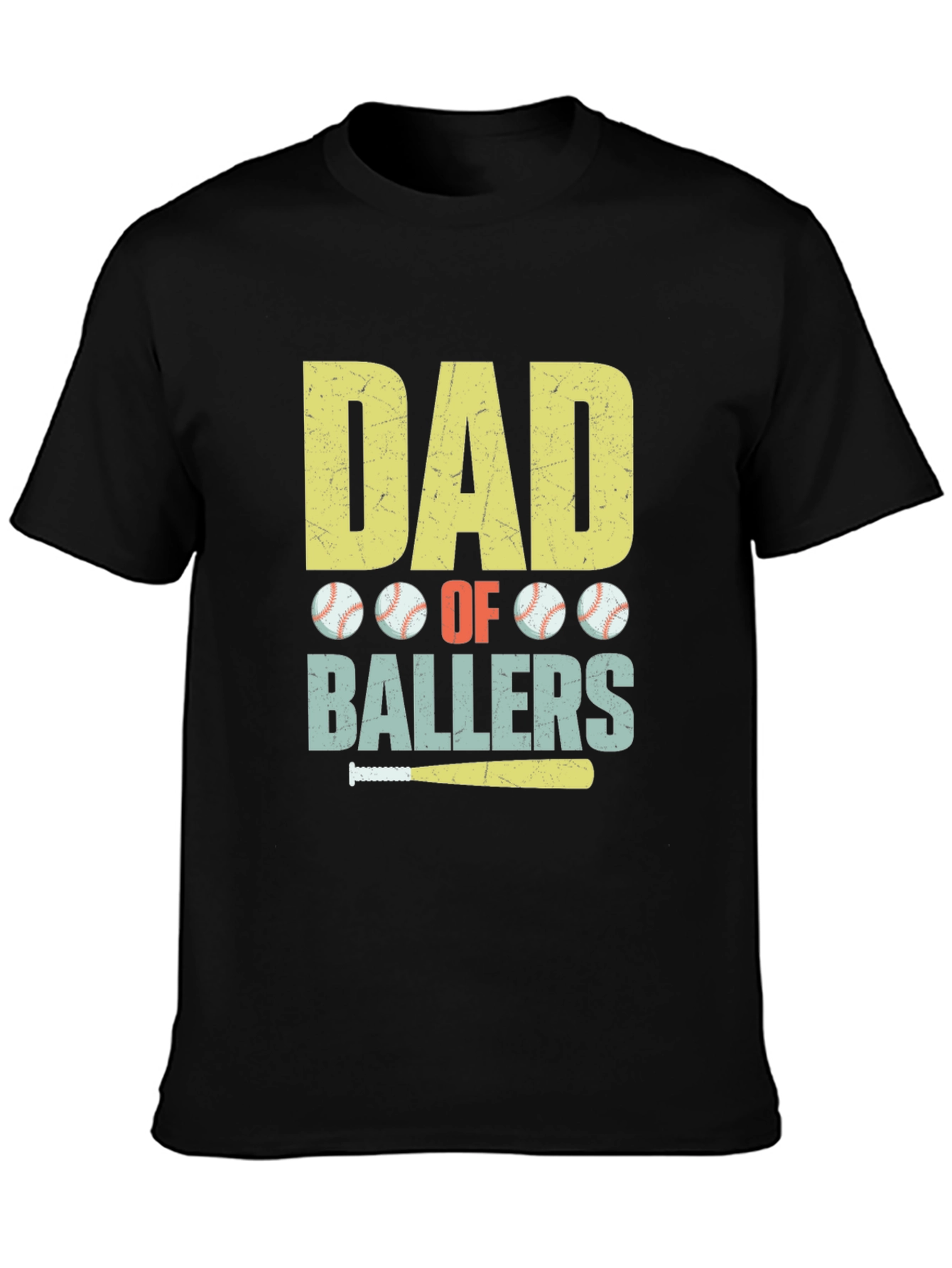 Dad of Ballers Graphic T-Shirt