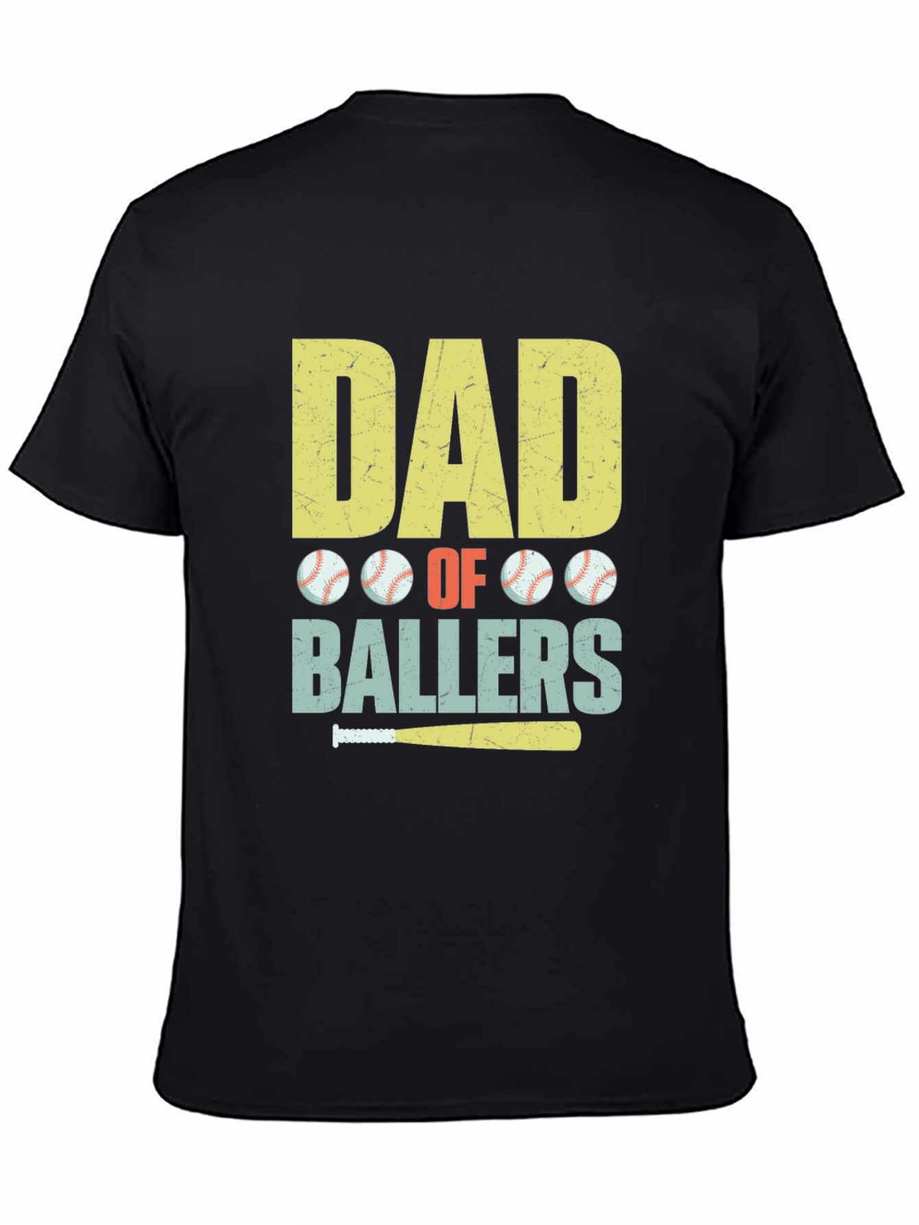 Dad of Ballers Graphic T-Shirt