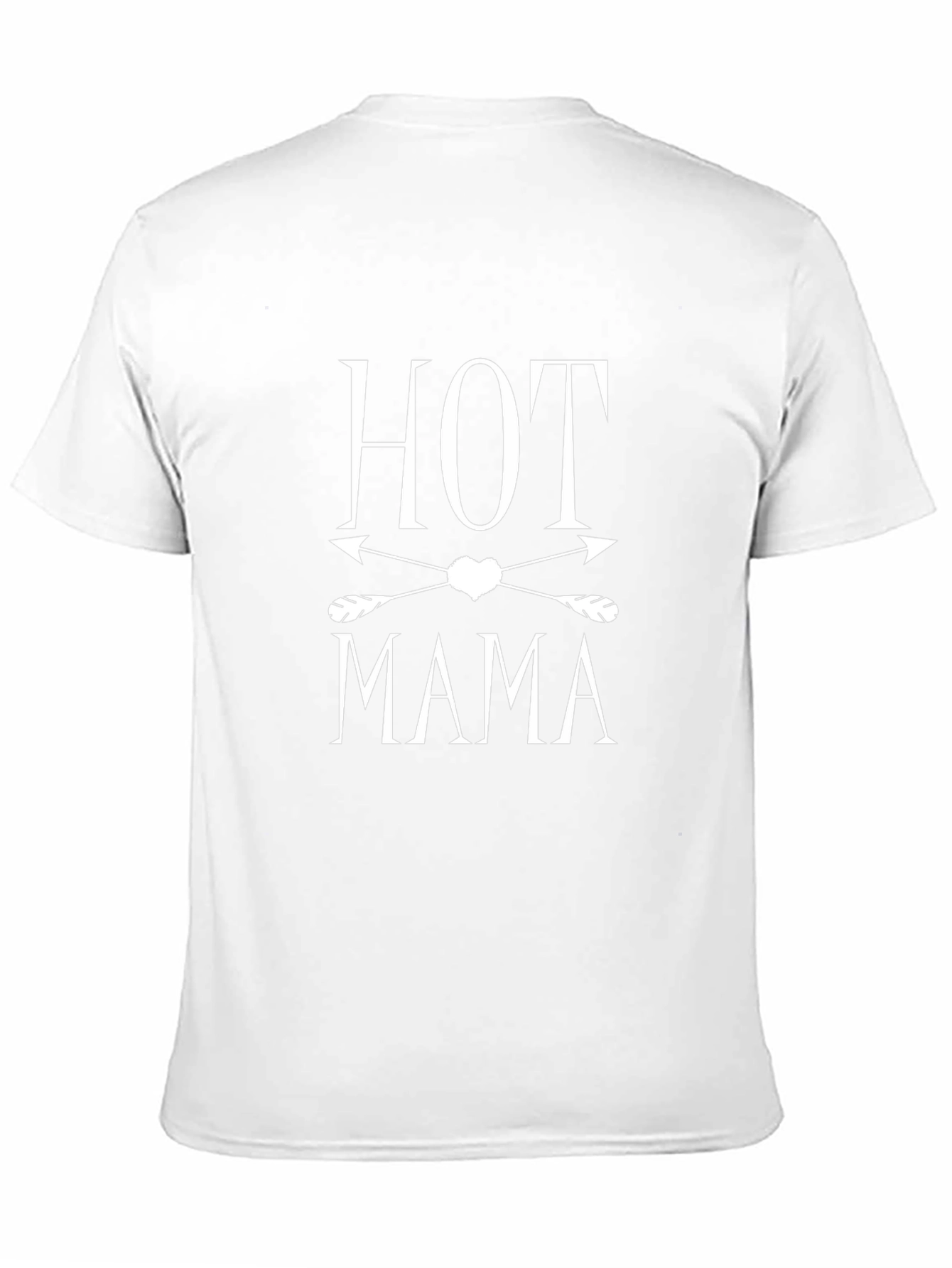 Hot Mama Graphic Tee - Black Casual T-Shirt