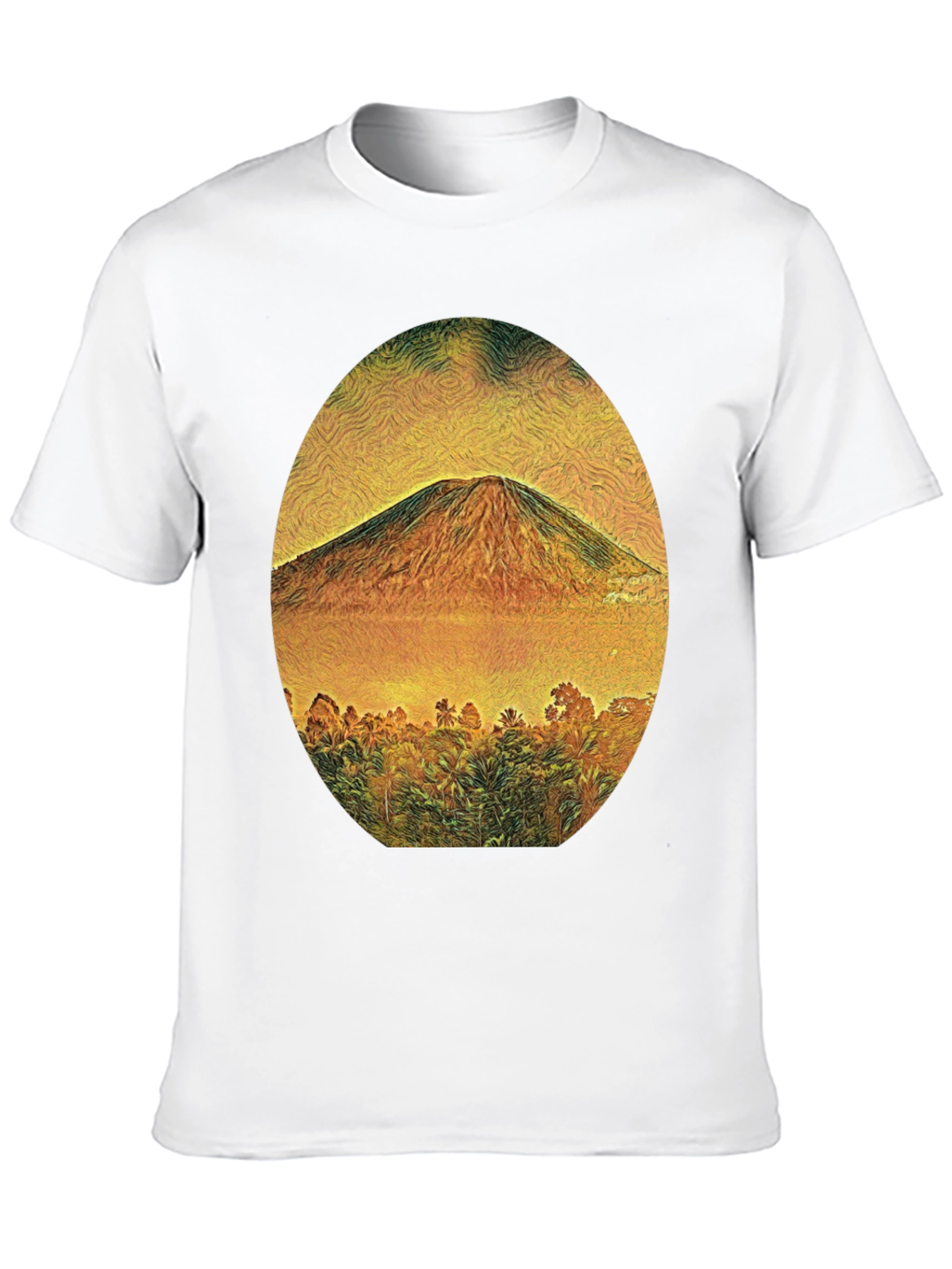 Mountain View Graphic Tee - Black