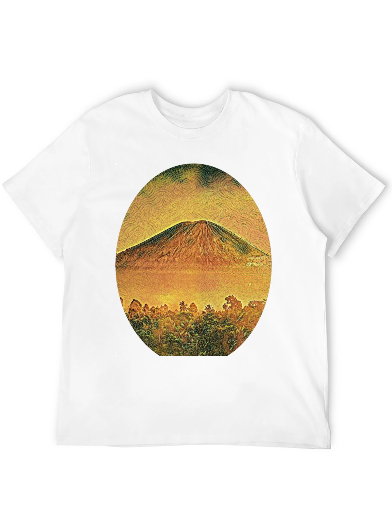 Mountain View Graphic Tee - Black