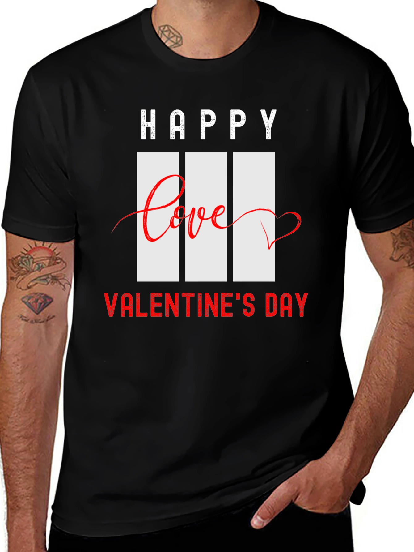 Happy Valentines Day Love Graphic T-Shirt