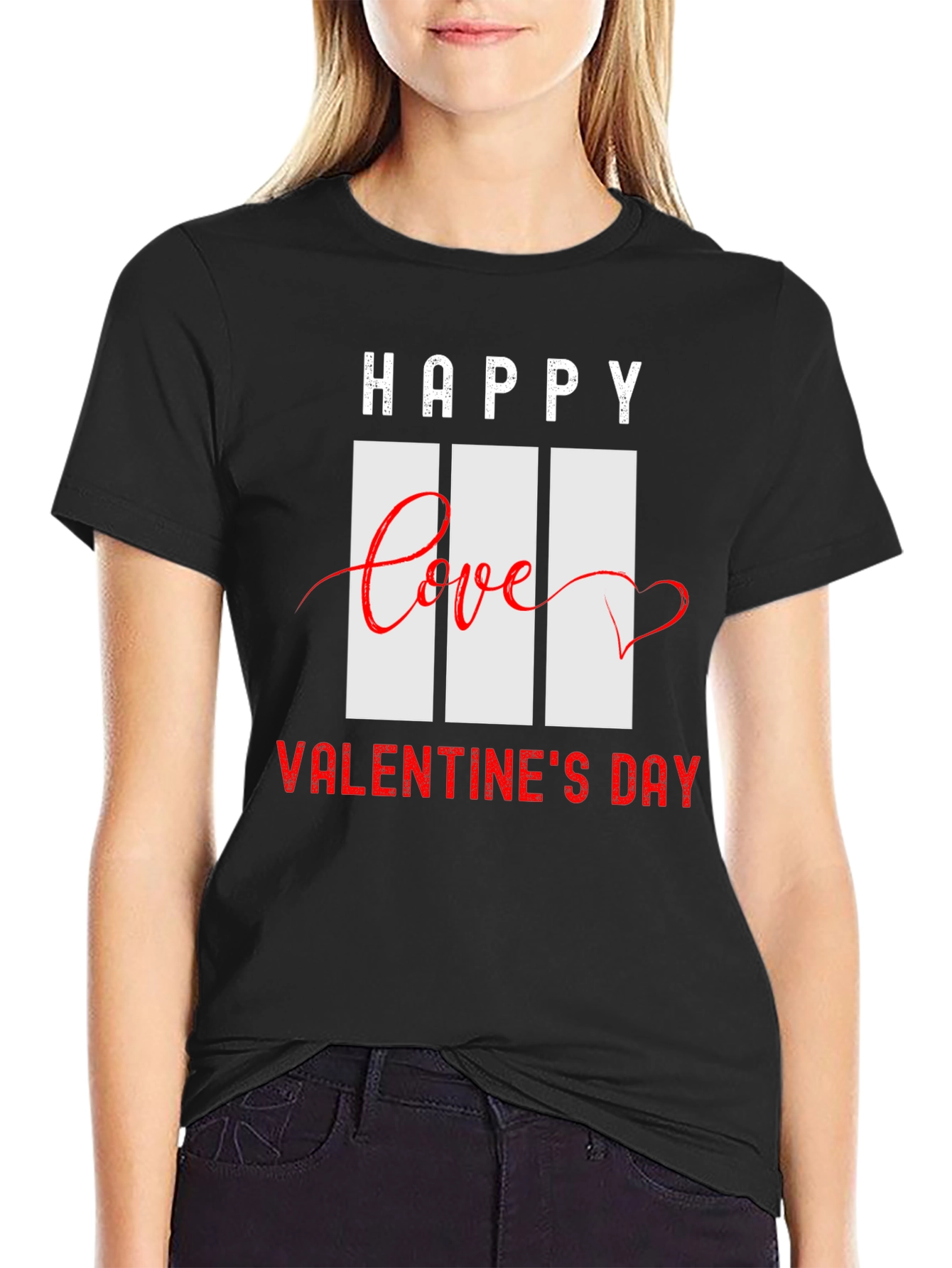 Happy Valentines Day Love Graphic T-Shirt