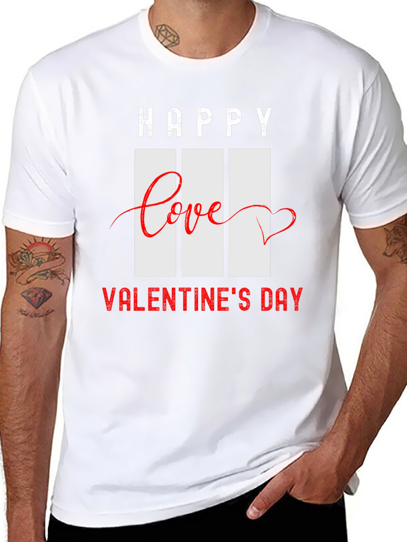 Happy Valentines Day Love Graphic T-Shirt