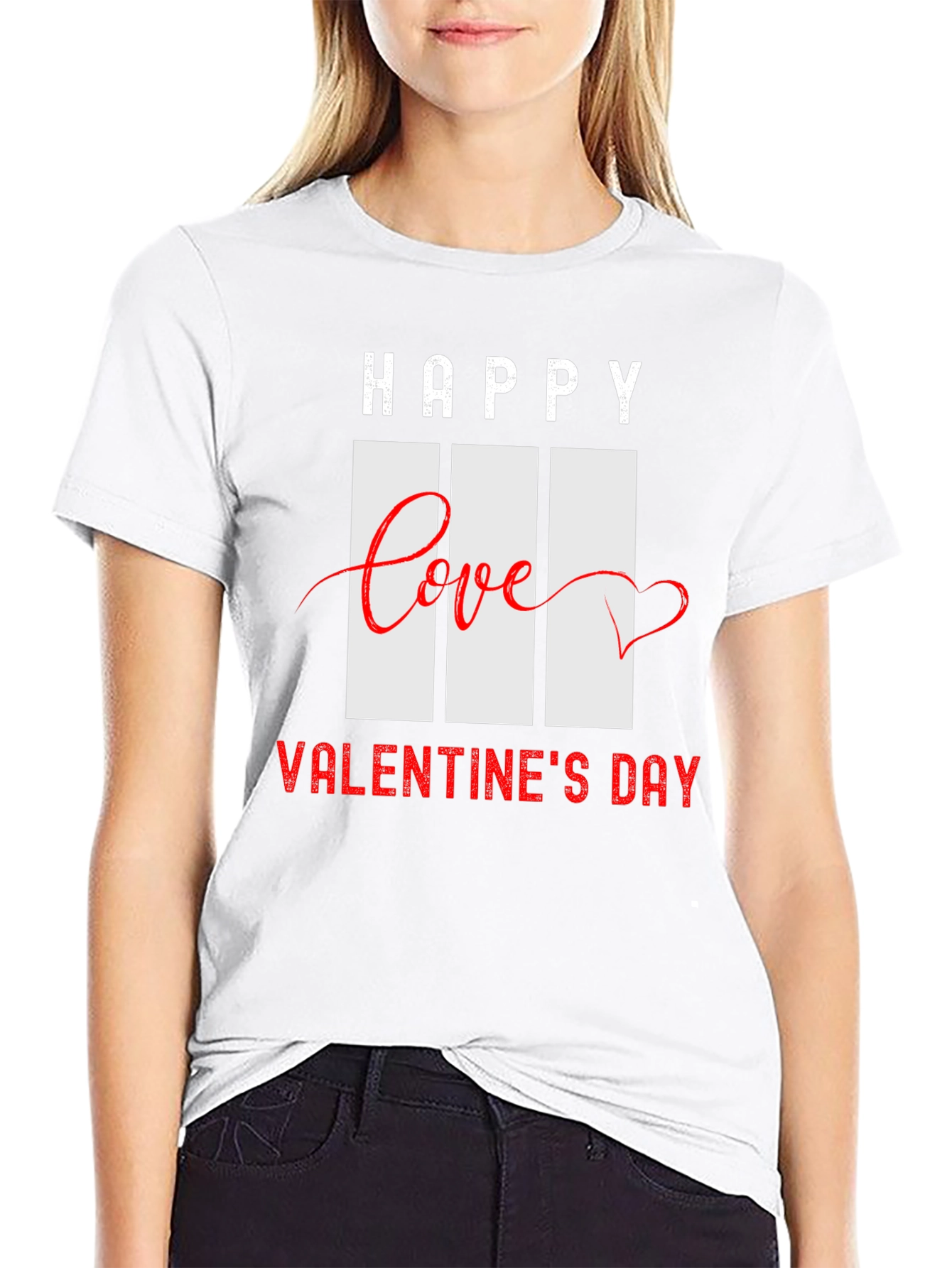 Happy Valentines Day Love Graphic T-Shirt