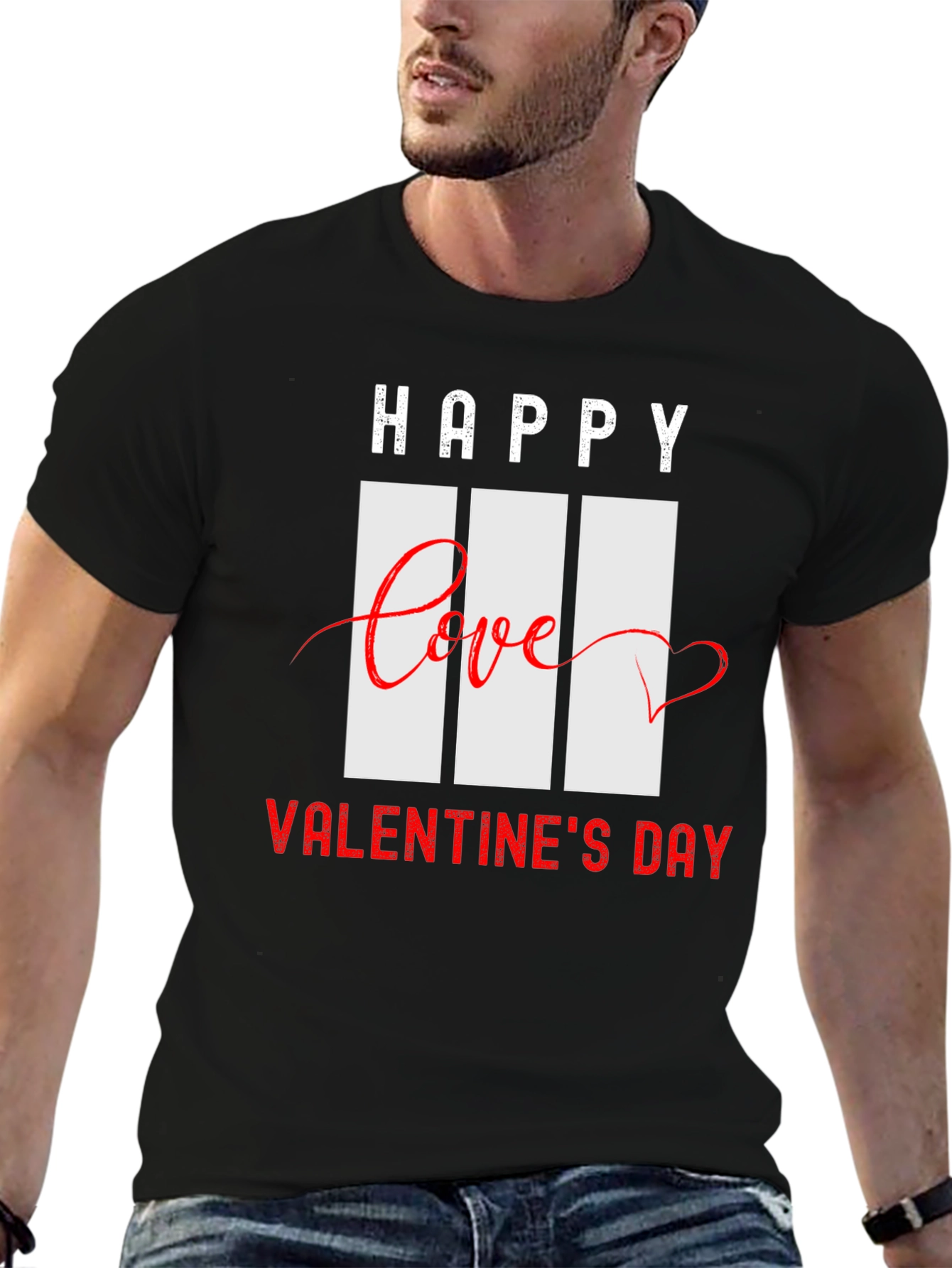 Happy Valentines Day Love Graphic T-Shirt