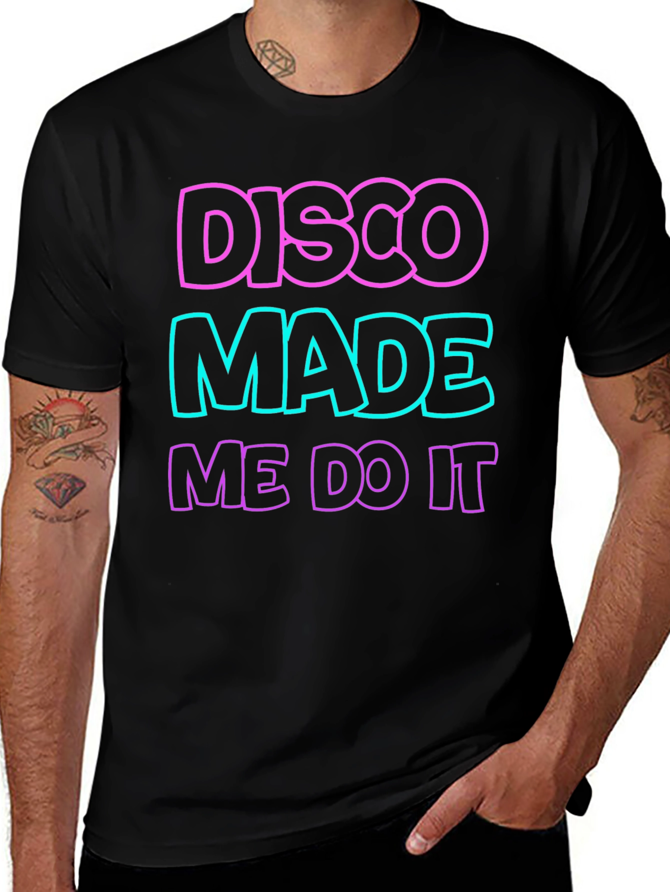Disco Made Me Do It Graphic Tee