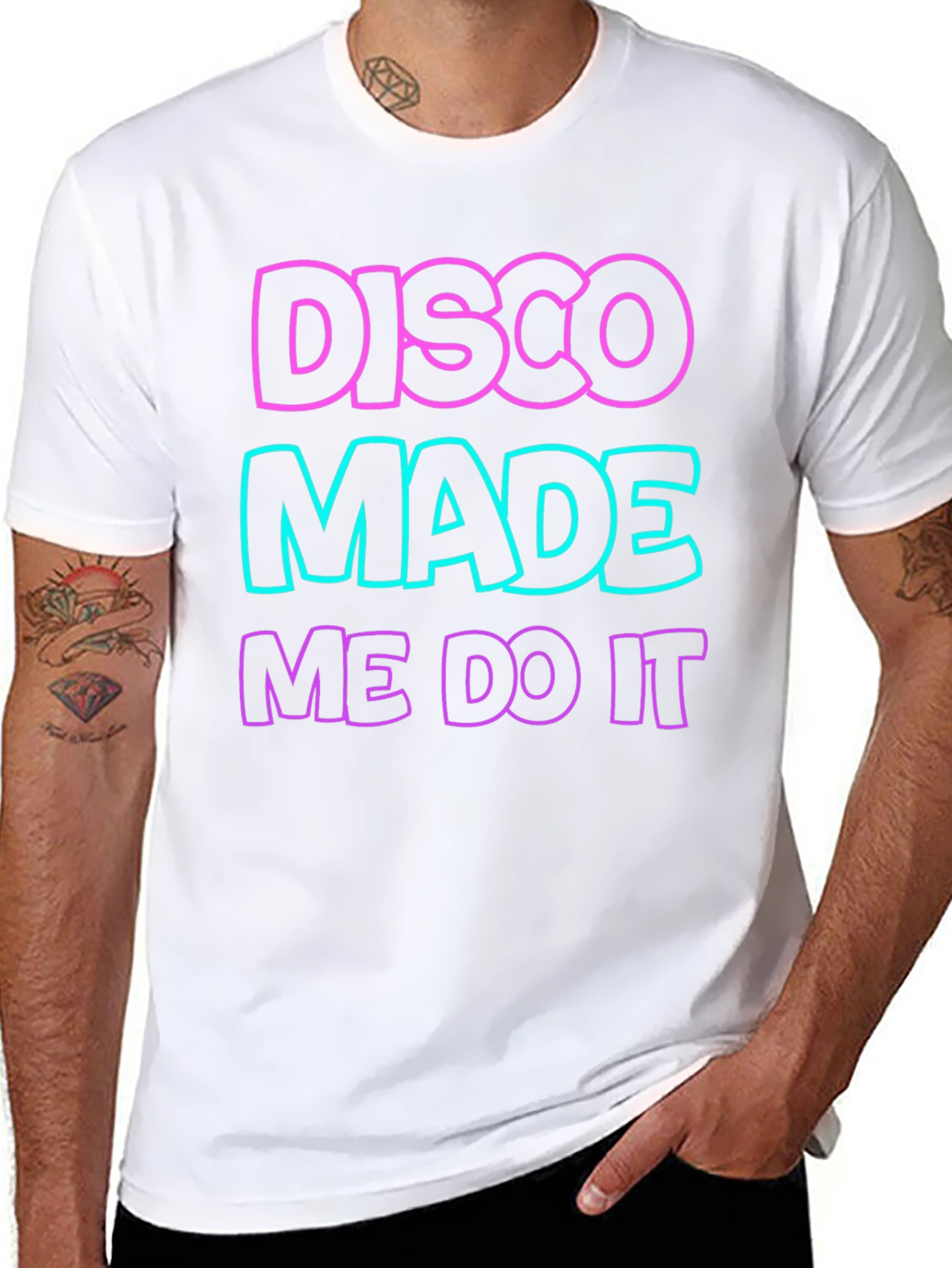 Disco Made Me Do It Graphic Tee