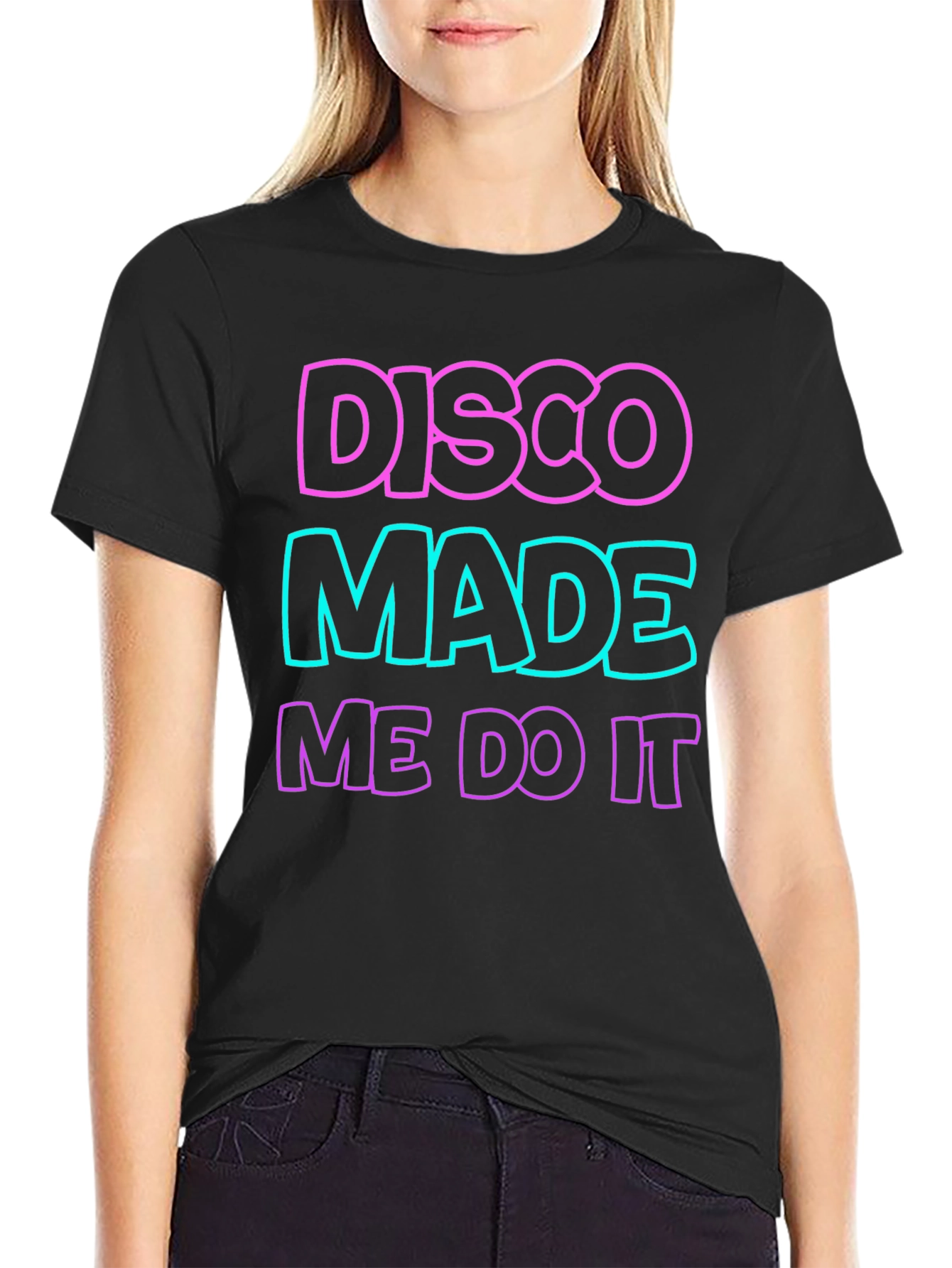Disco Made Me Do It Graphic Tee