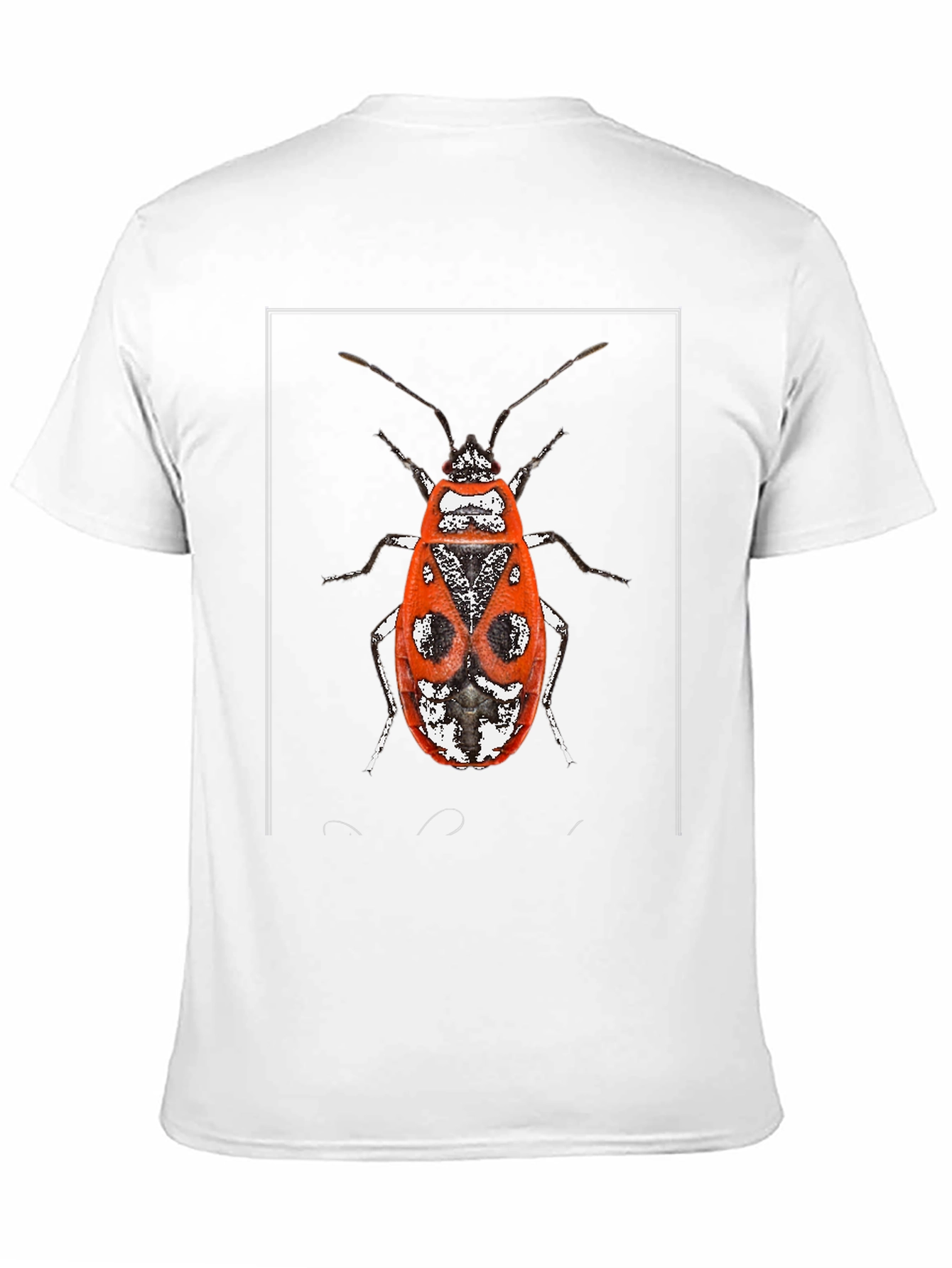 Red Bug Graphic Tee - Unique Insect Design
