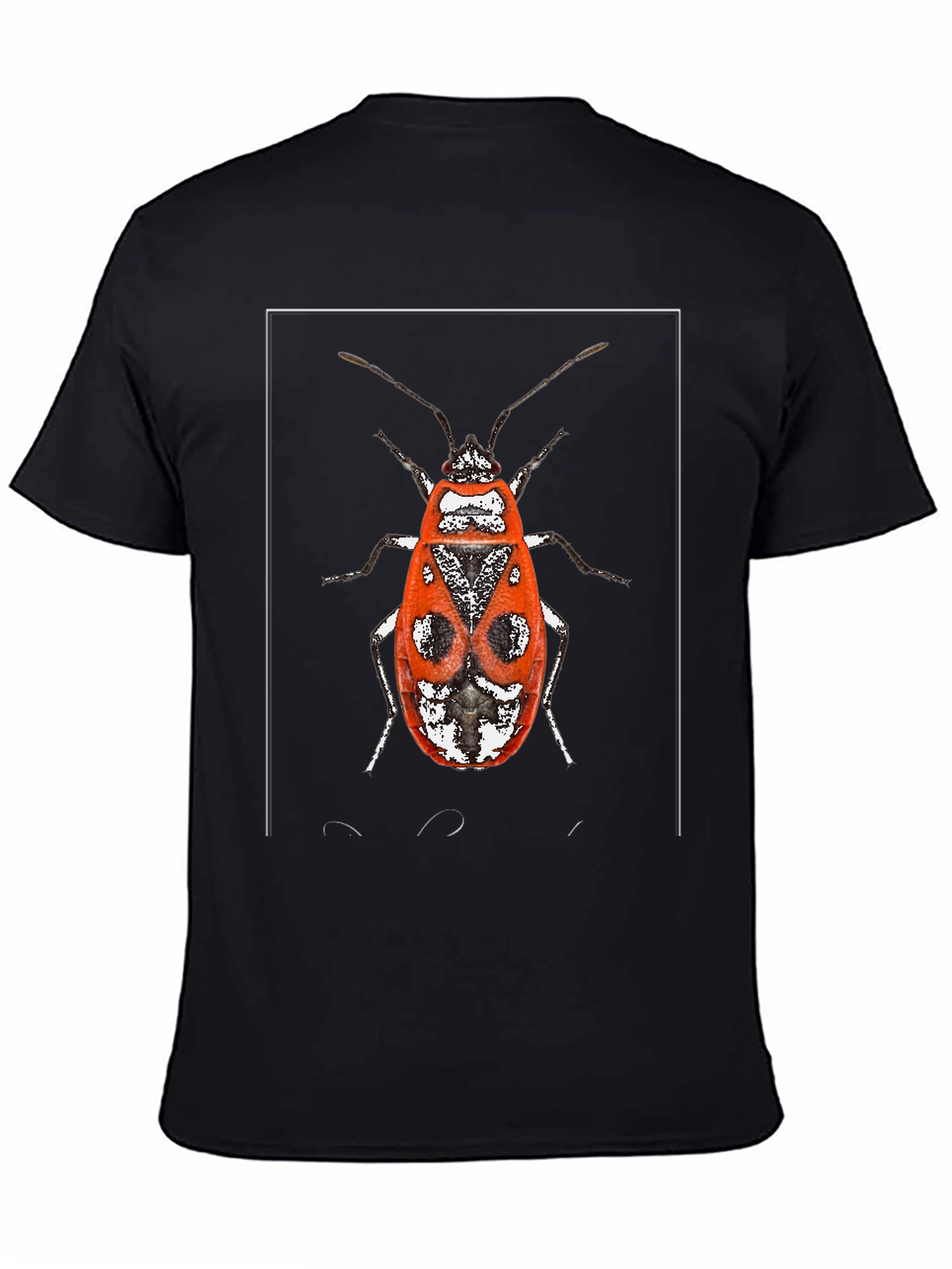 Red Bug Graphic Tee - Unique Insect Design