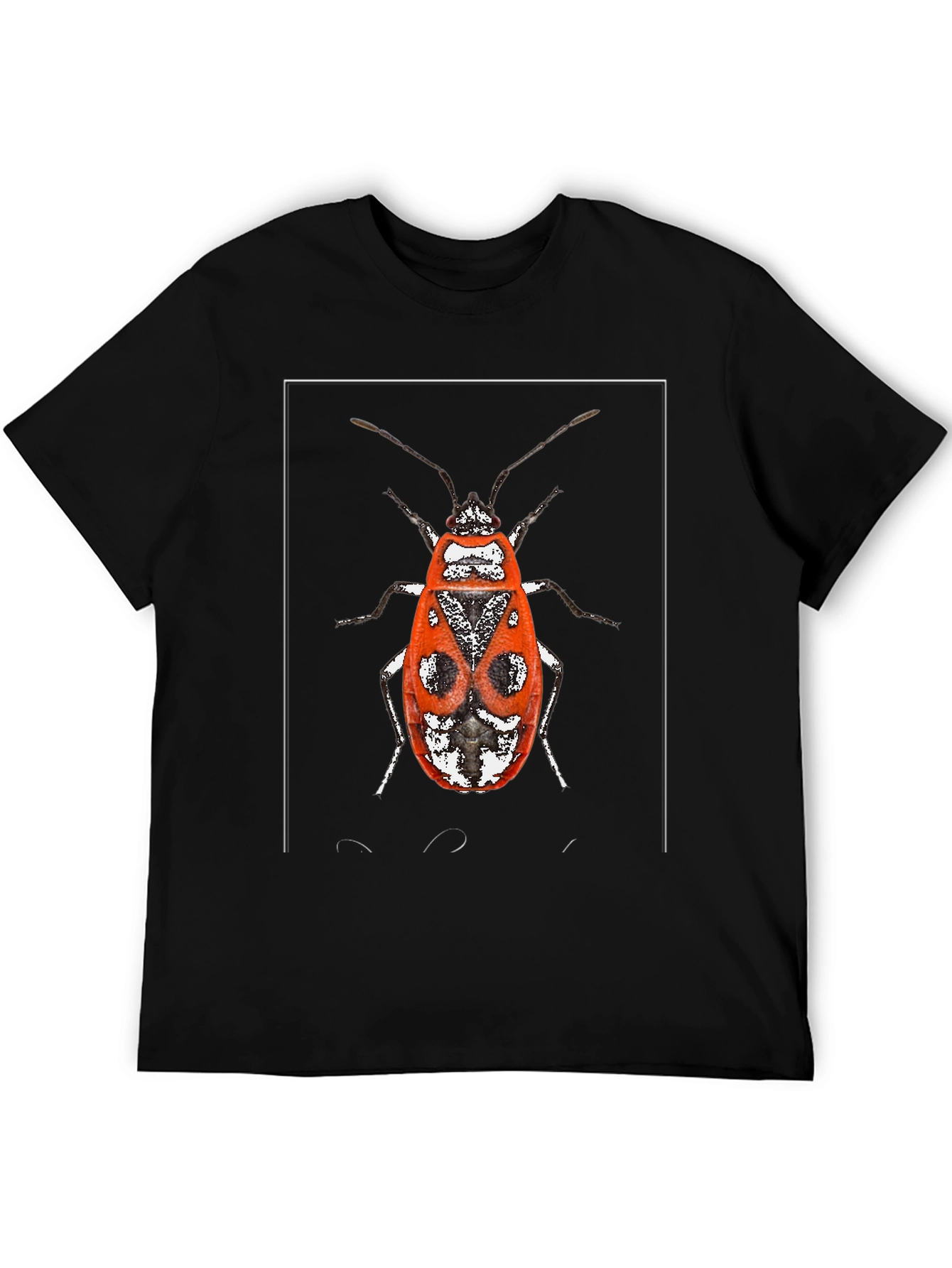 Red Bug Graphic Tee - Unique Insect Design
