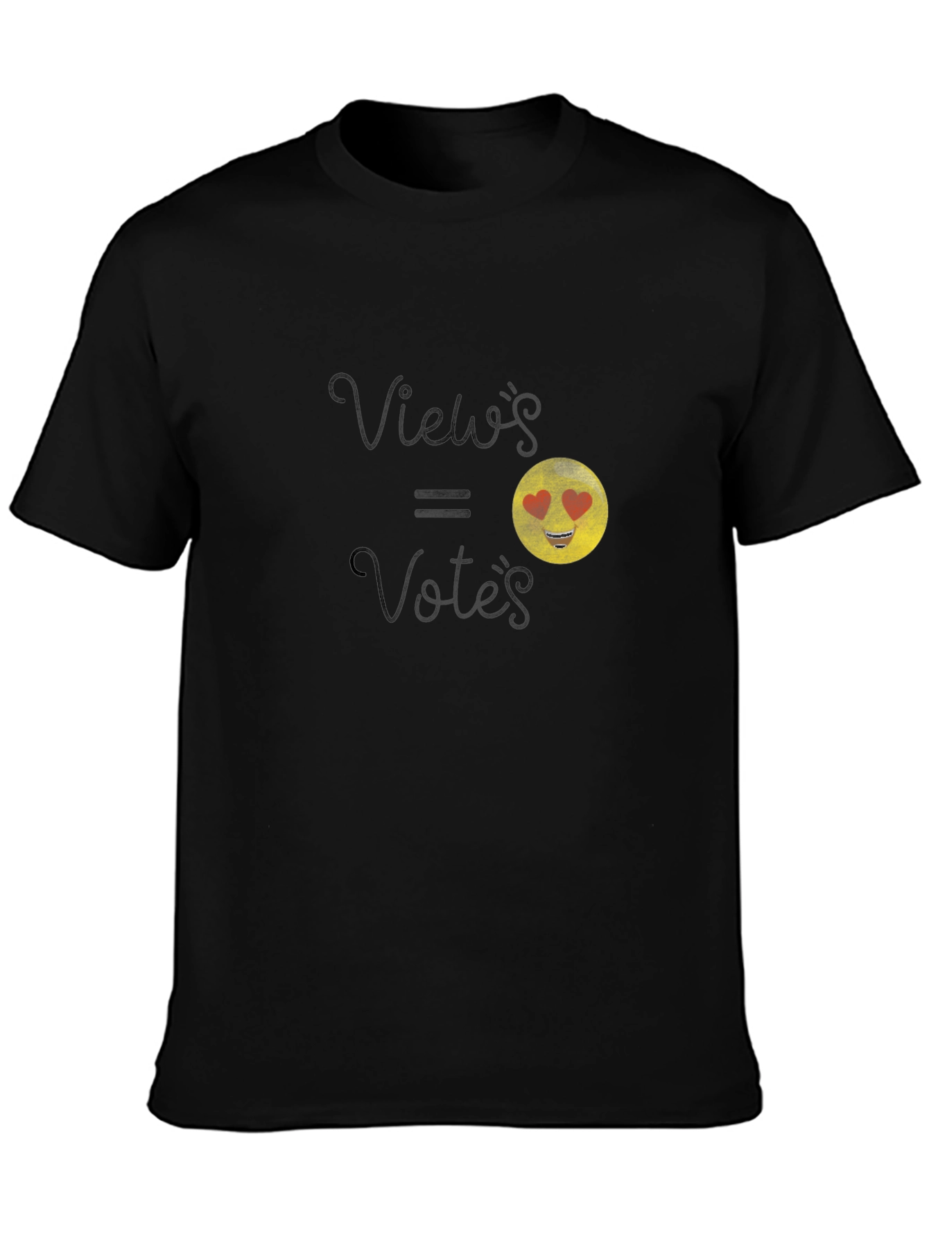 Views = Votes Emoji Graphic T-Shirt