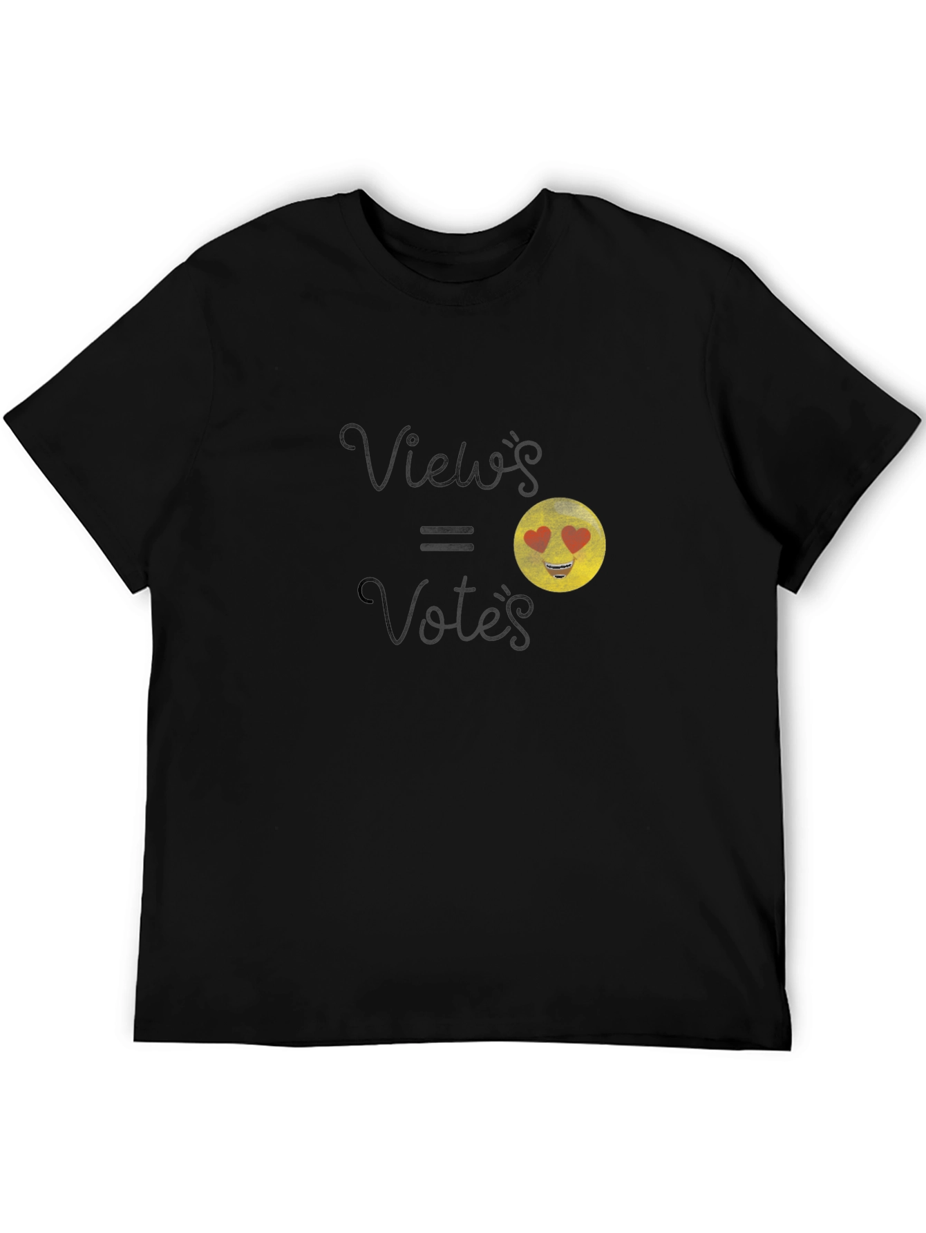 Views = Votes Emoji Graphic T-Shirt