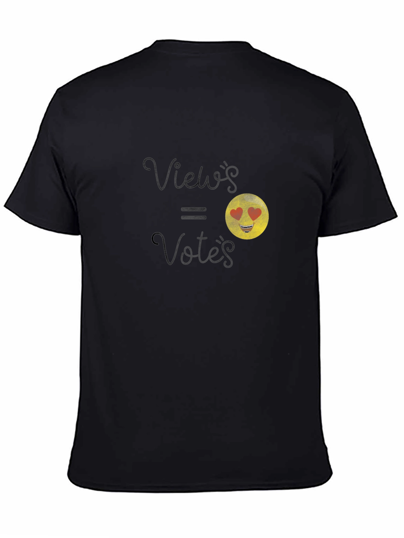 Views = Votes Emoji Graphic T-Shirt