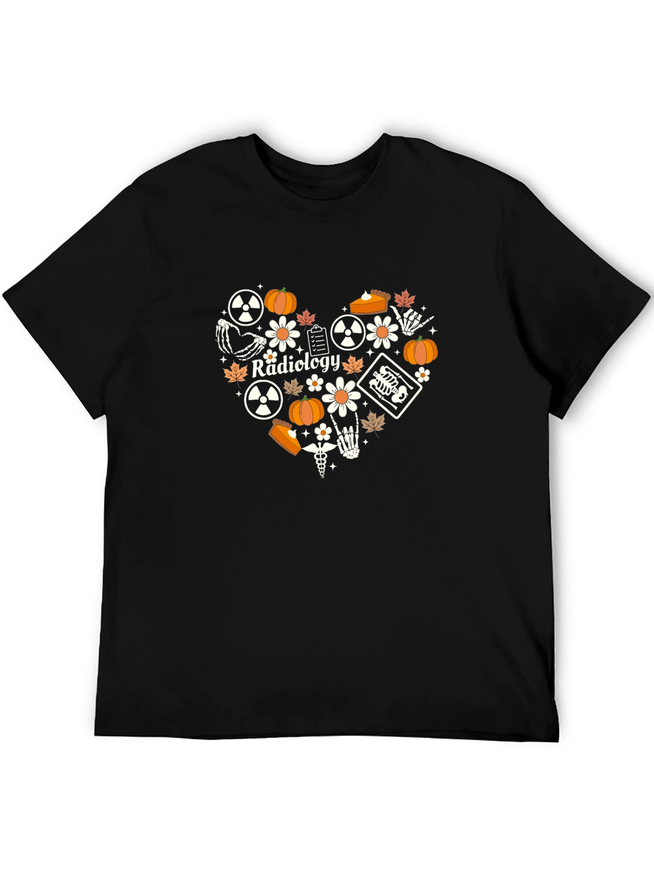 Radiology Fall Heart T-Shirt