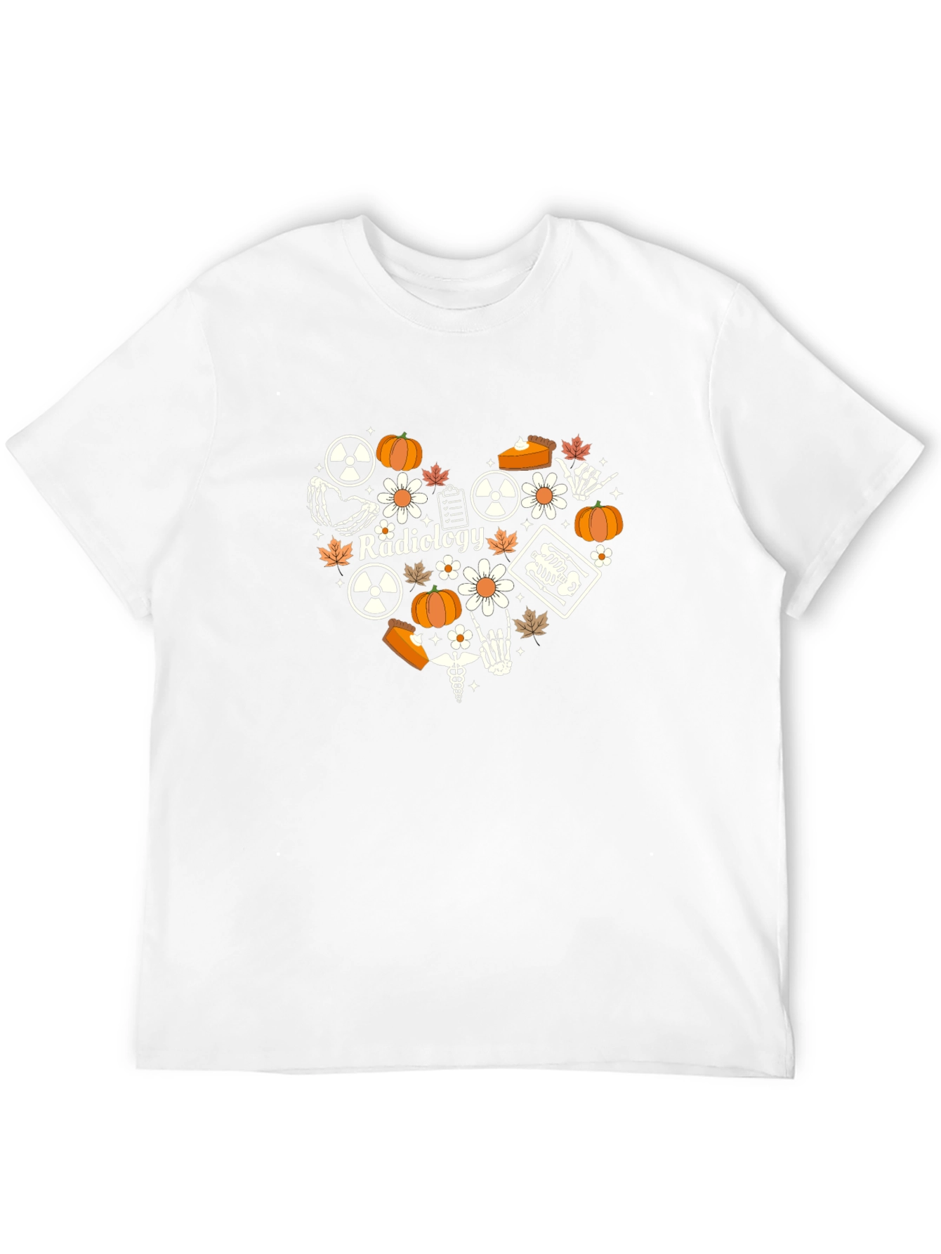 Radiology Fall Heart T-Shirt