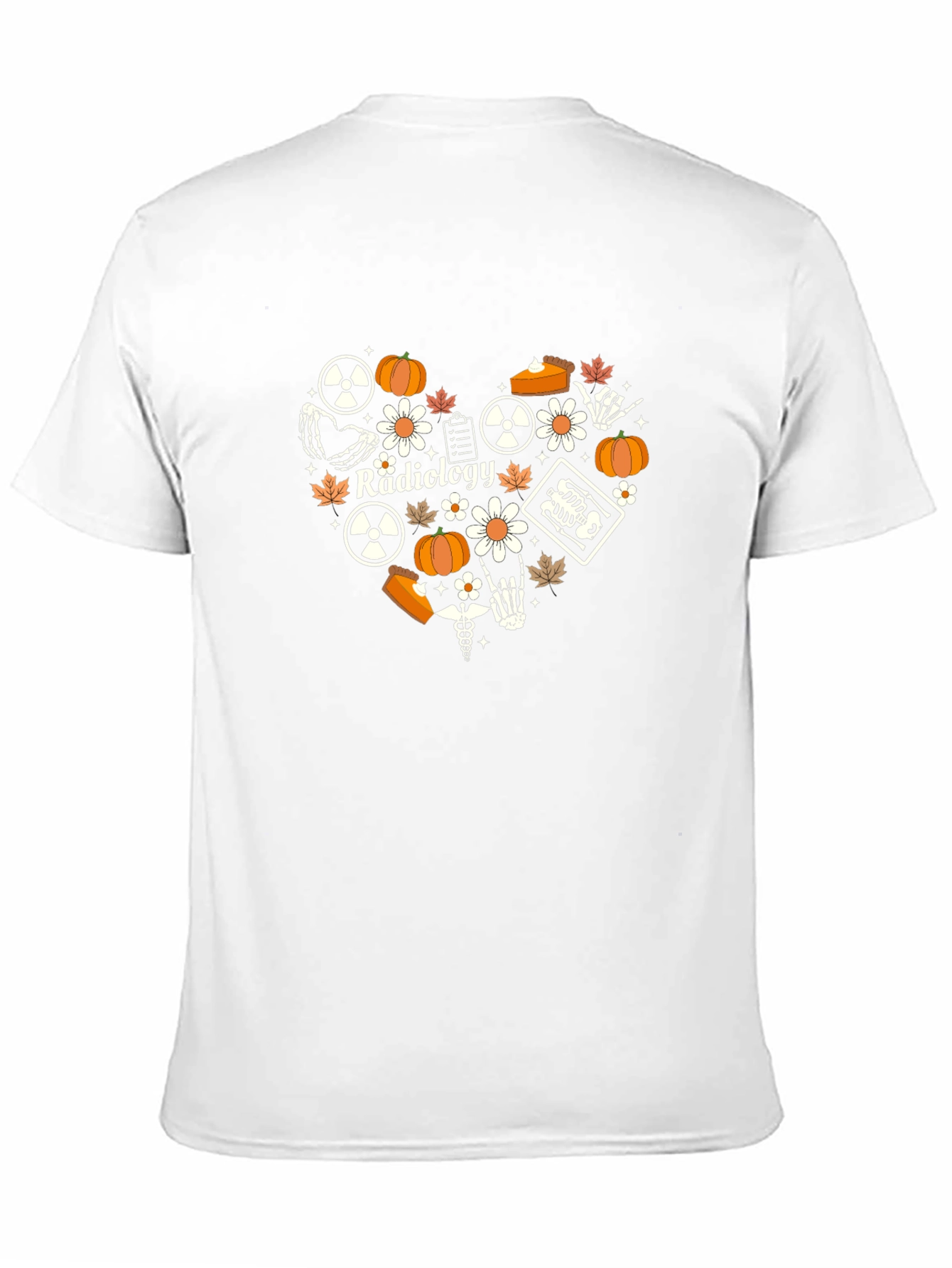 Radiology Fall Heart T-Shirt