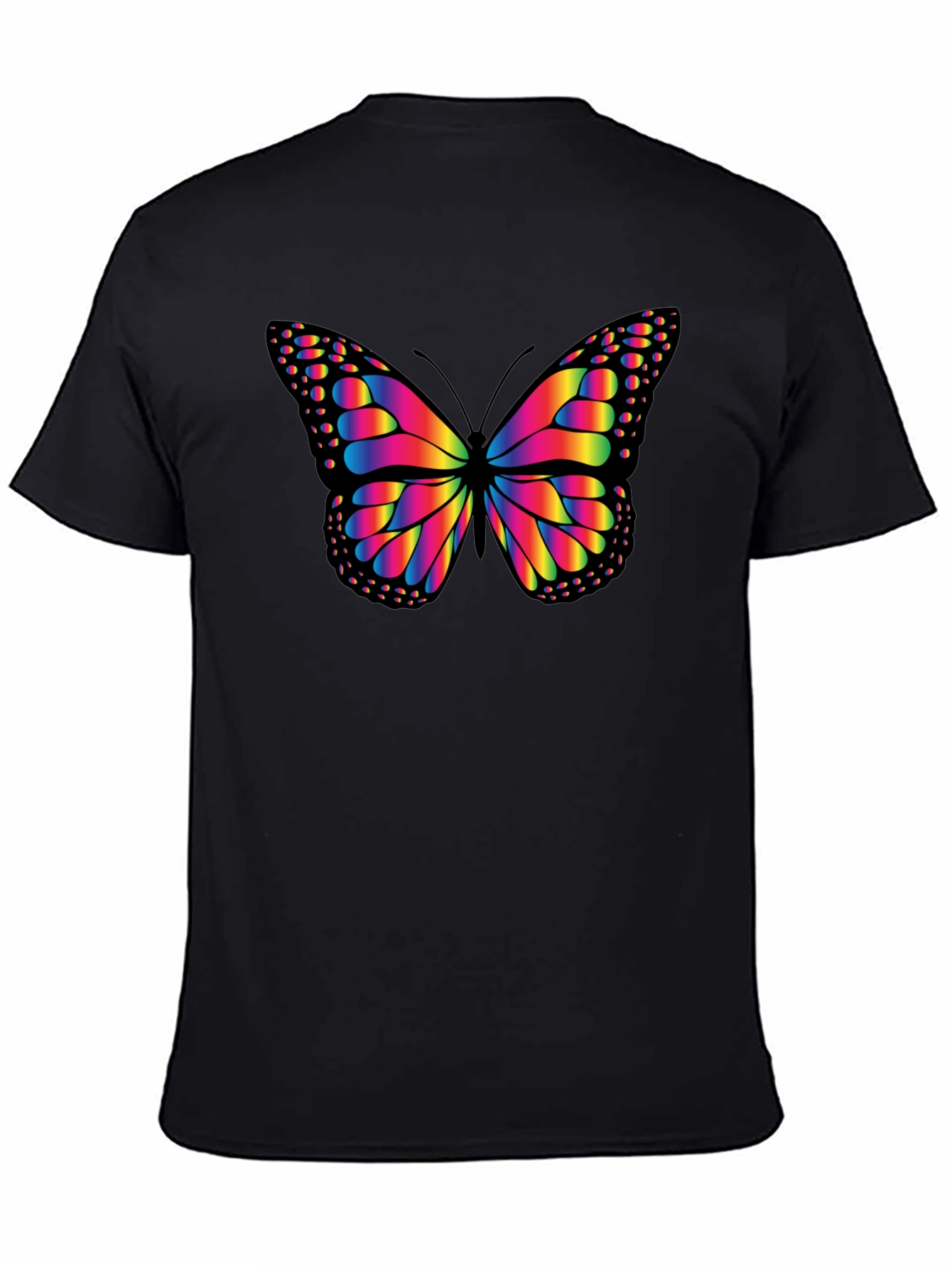 Rainbow Butterfly Graphic Tee