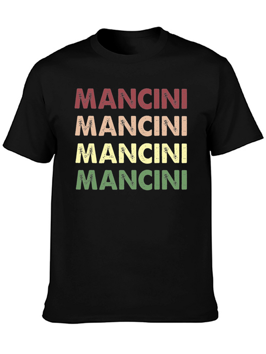 Mancini Retro Text T-Shirt