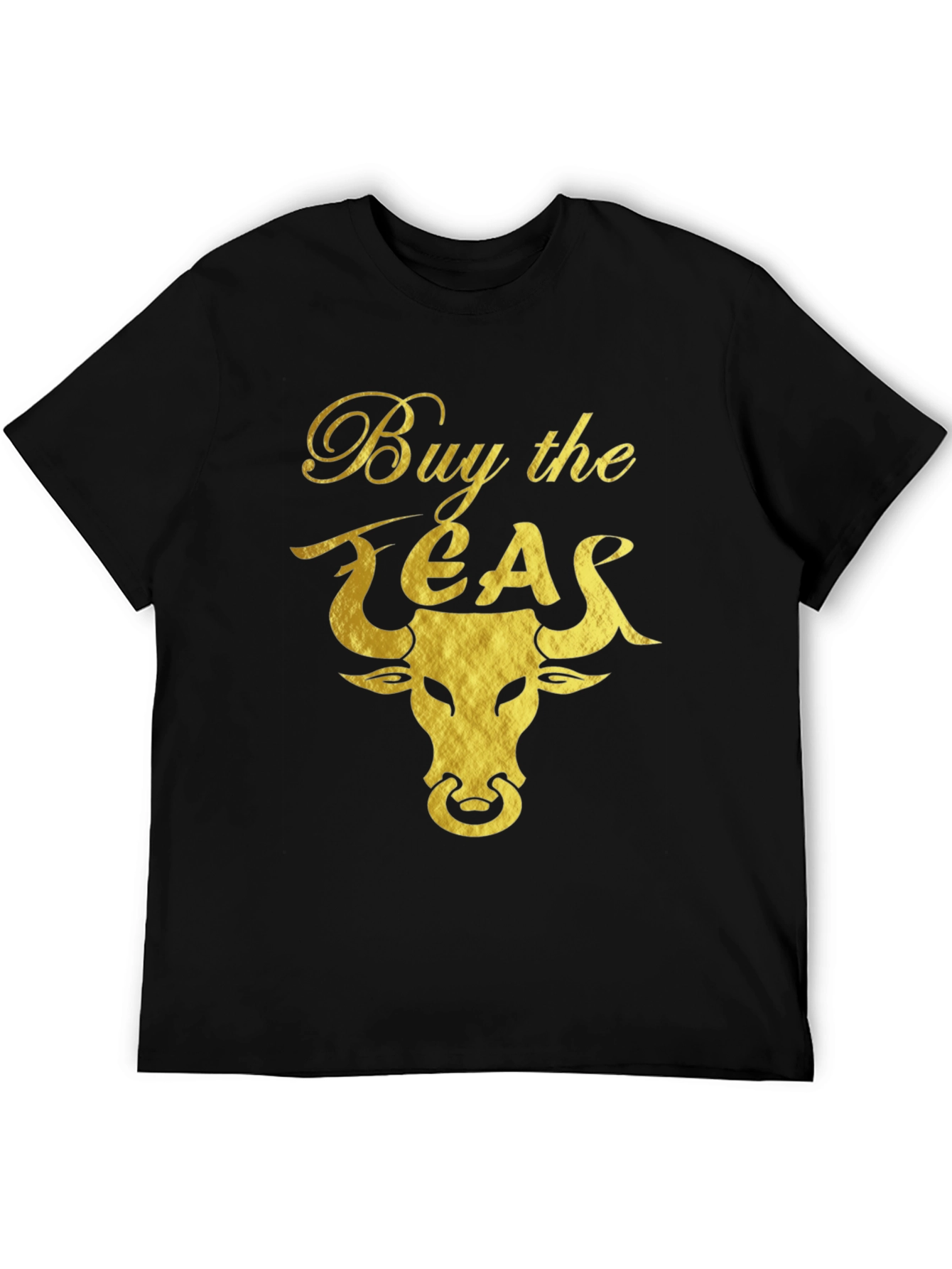 Buy the TEAS Bull Graphic T-Shirt - Black