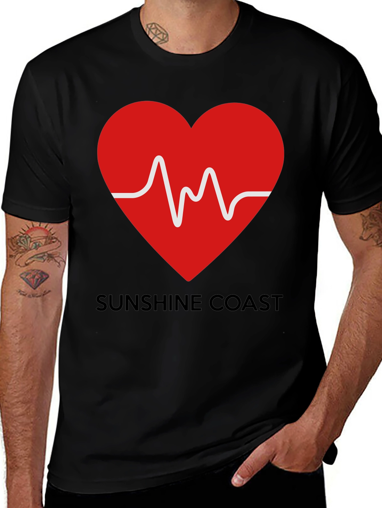 Sunshine Coast Heartbeat T-Shirt