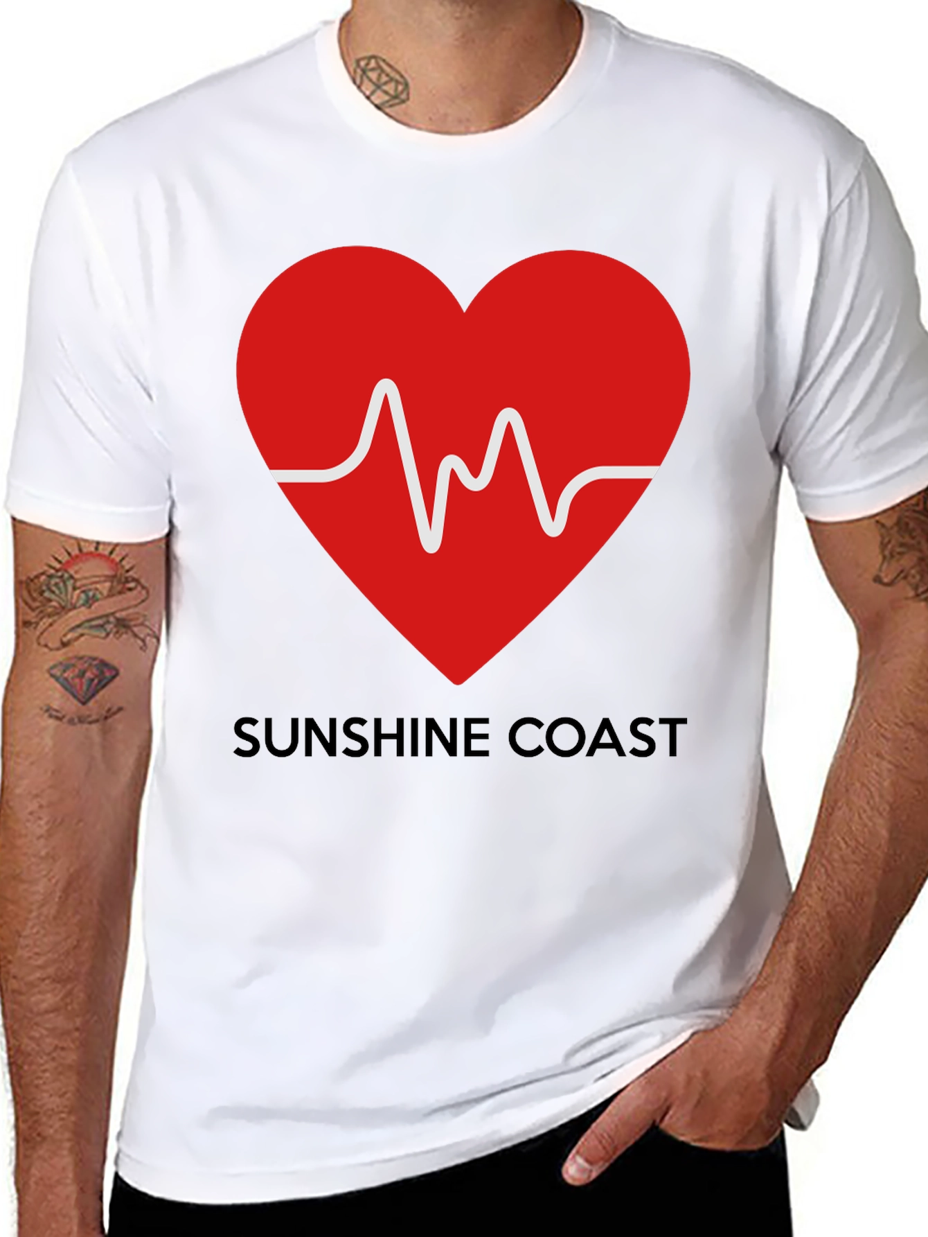 Sunshine Coast Heartbeat T-Shirt