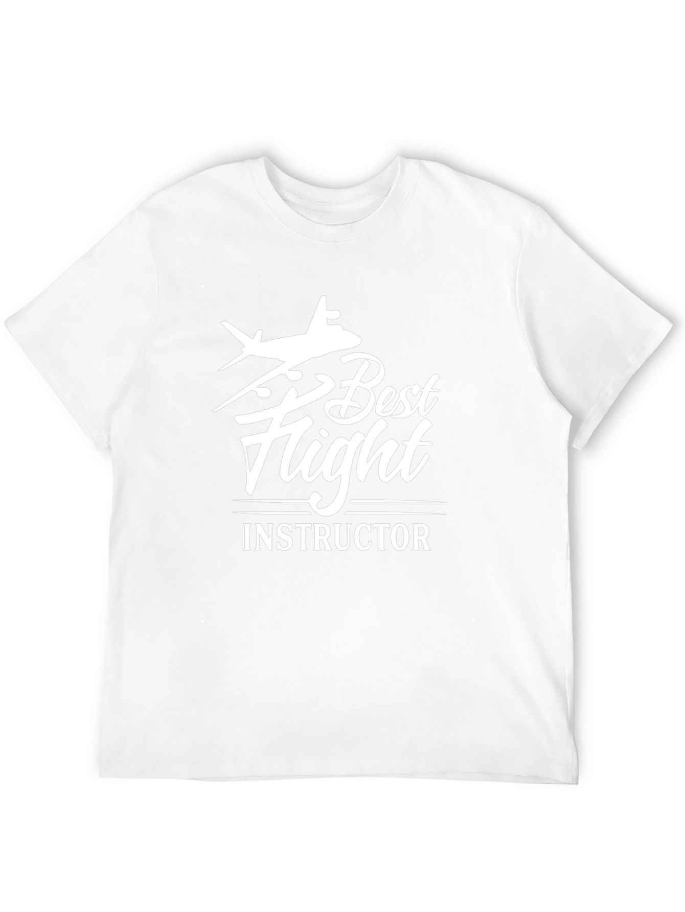 Best Flight Instructor Black T-Shirt