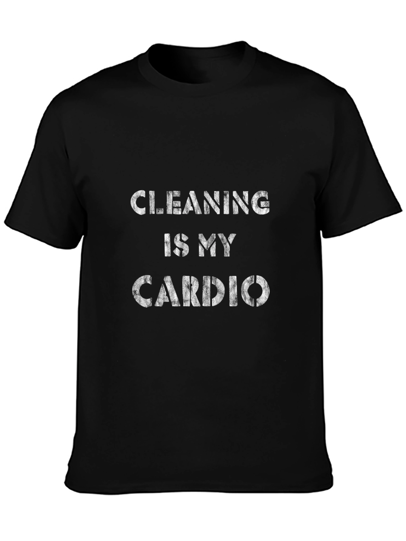 Cleaning Is My Cardio Graphic Tee