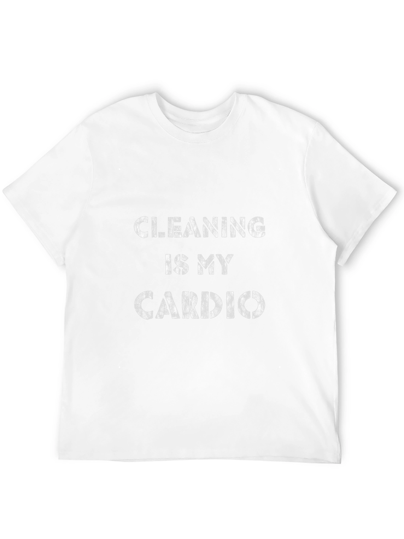 Cleaning Is My Cardio Graphic Tee