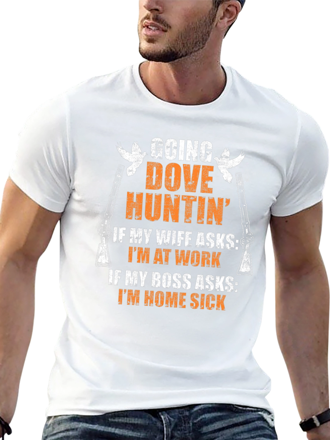 Dove Hunting Graphic T-Shirt