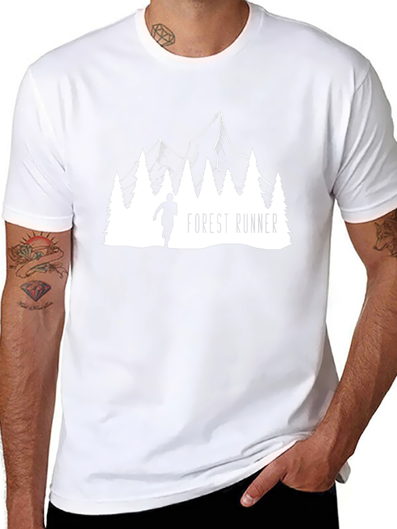 Forest Runner T-Shirt - Nature Adventure Apparel