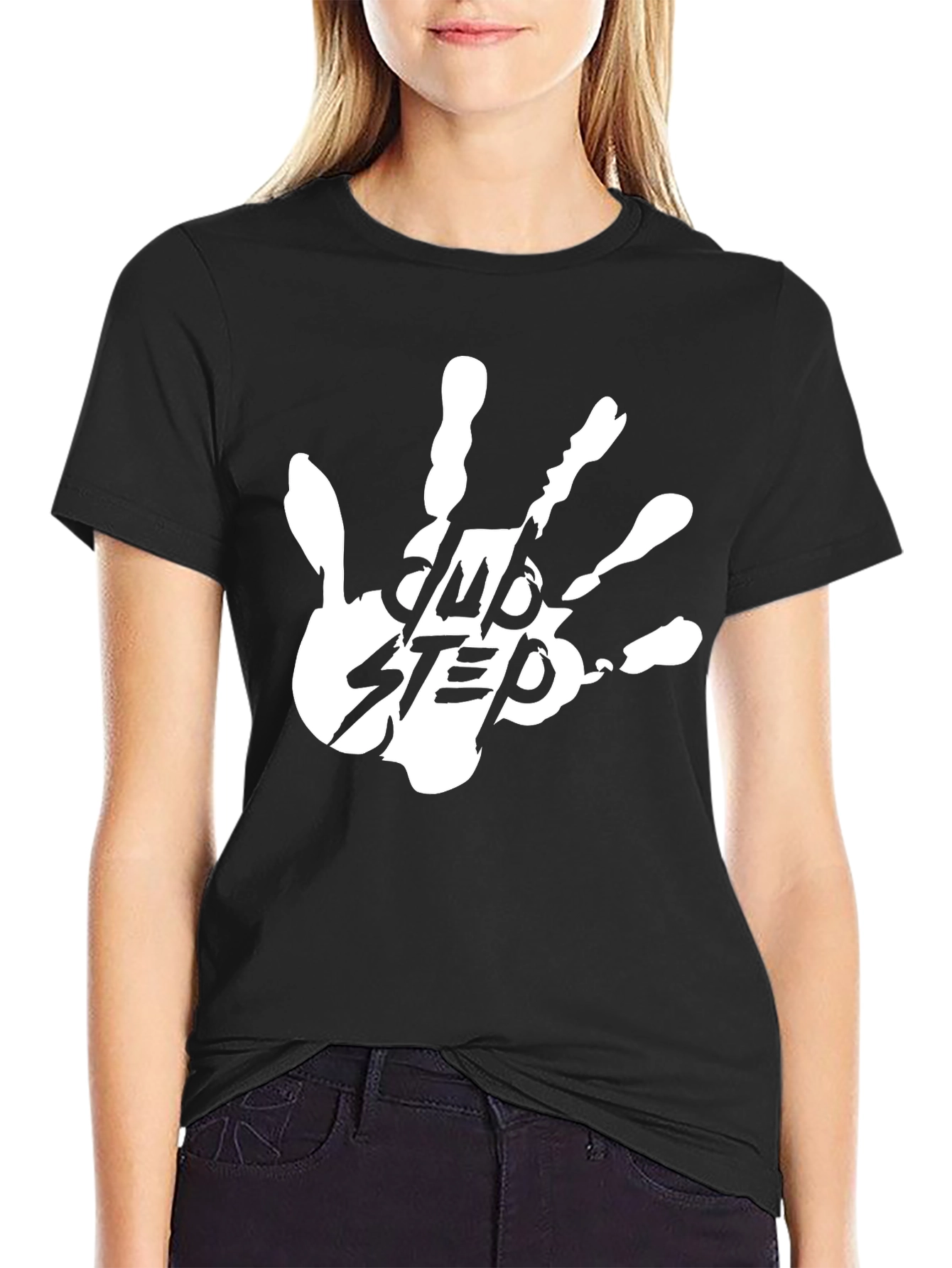 Dubstep Hand T-Shirt - Black Cotton Tee