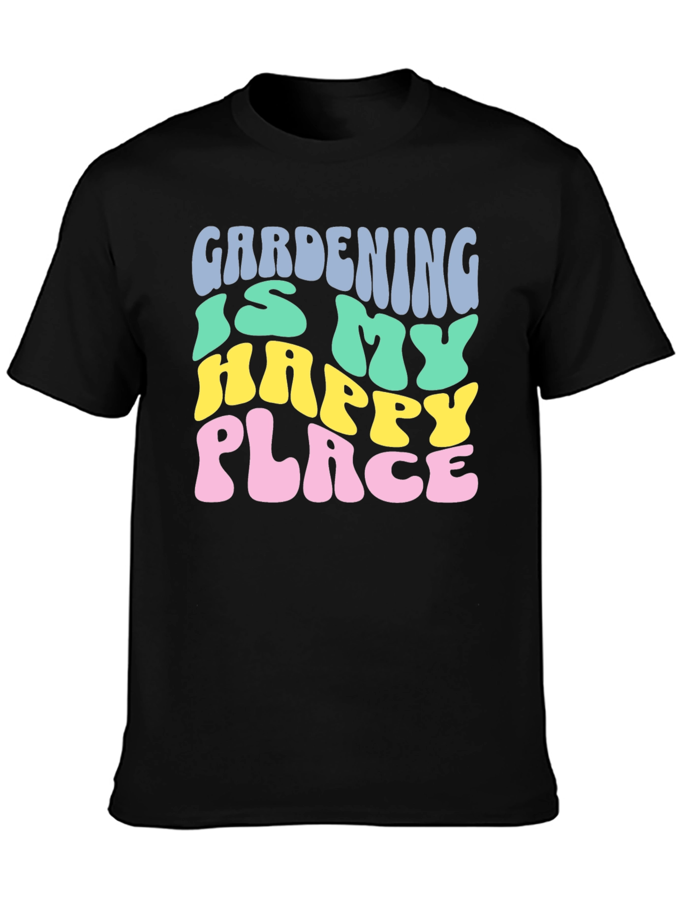 Gardening is My Happy Place Graphic T-Shirt