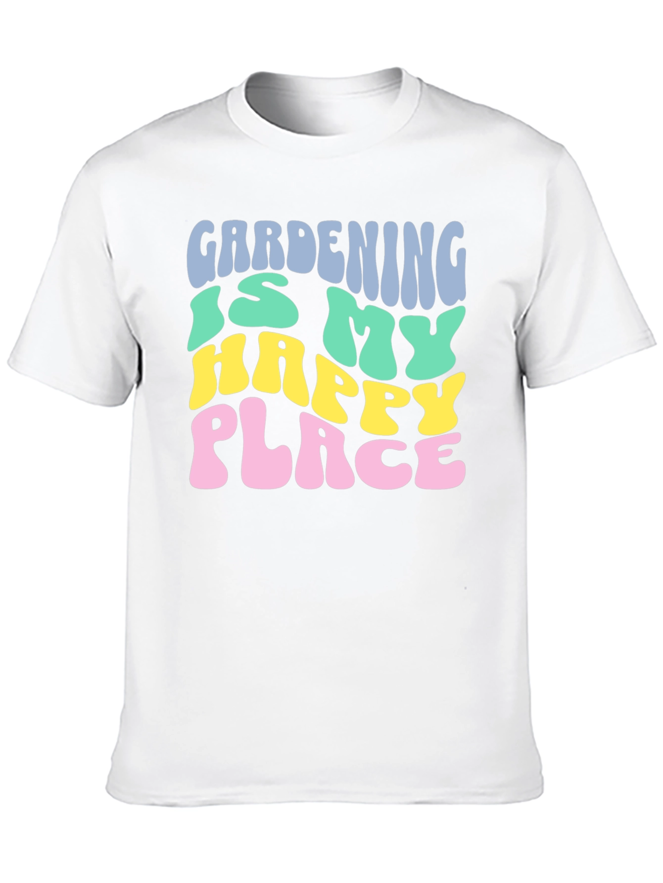 Gardening is My Happy Place Graphic T-Shirt
