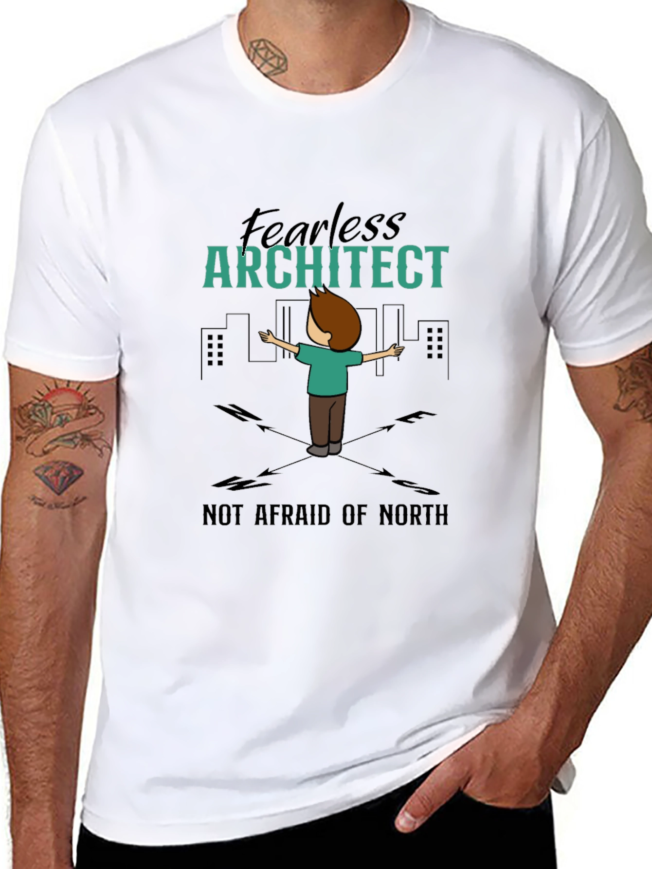 Fearless Architect Graphic Tee