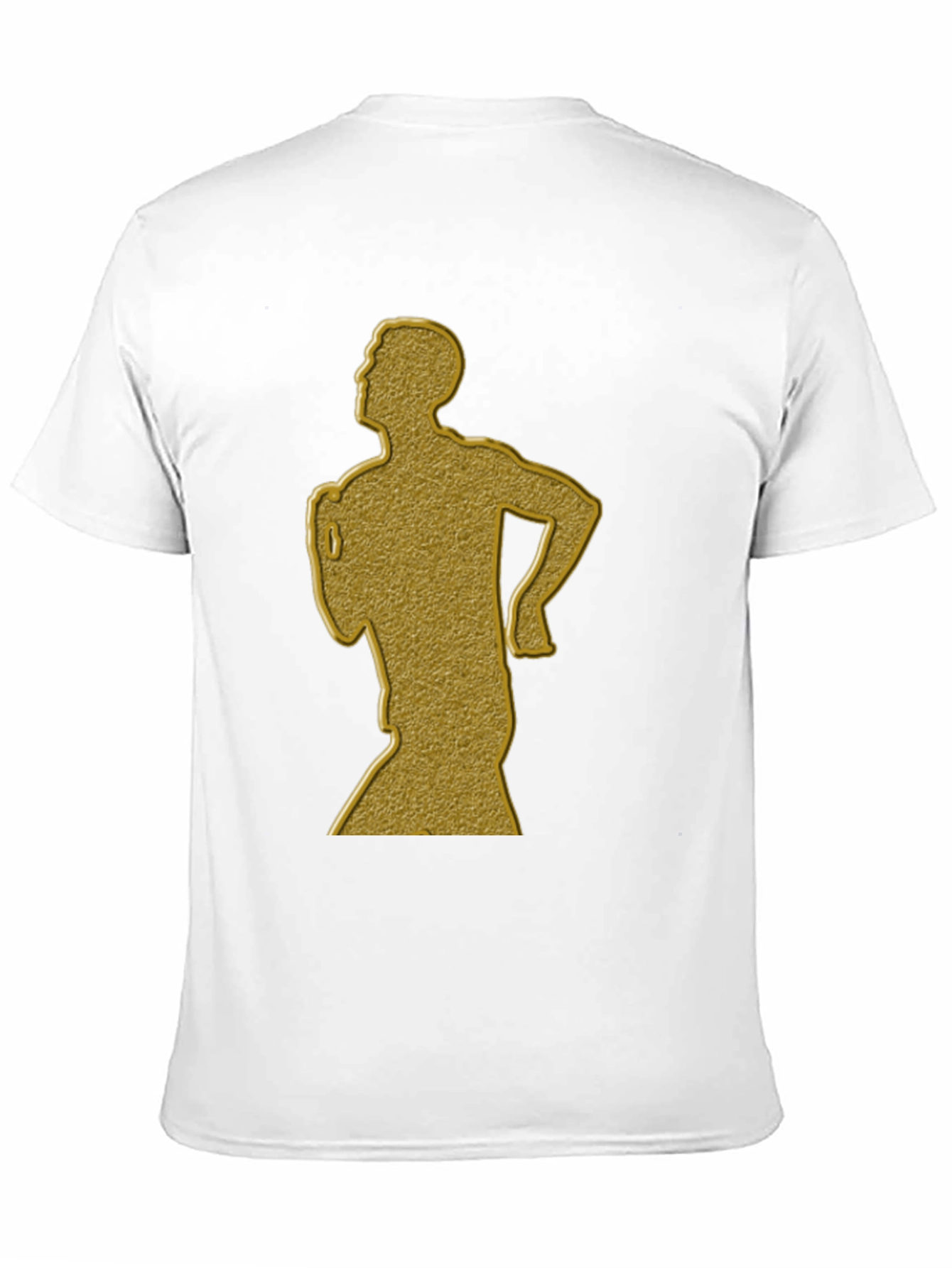 Golden Runner Graphic Tee - Mens Black T-Shirt