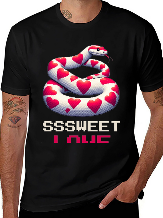 Sssweet Love Valentines Day Snake T-Shirt