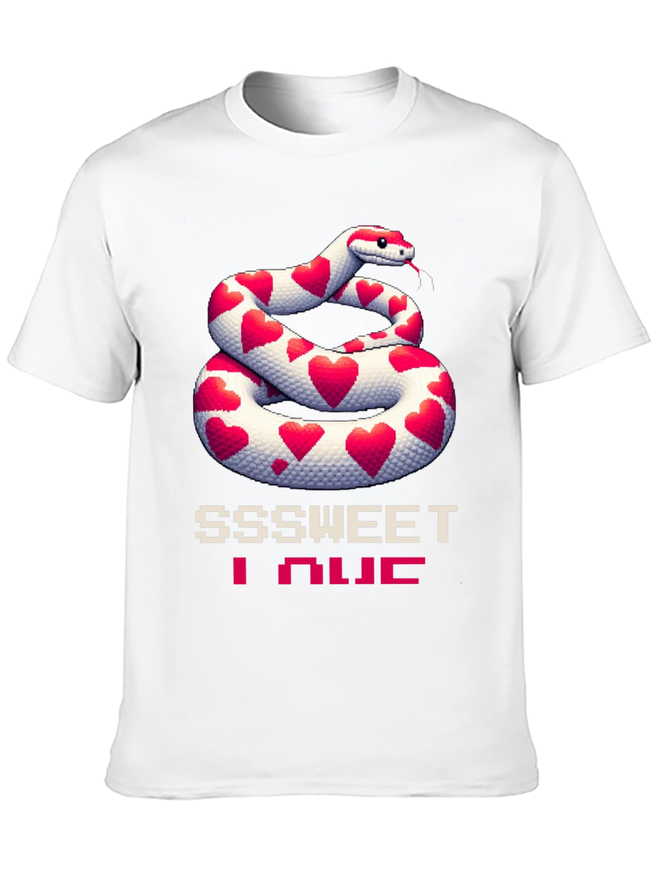 Sssweet Love Valentines Day Snake T-Shirt