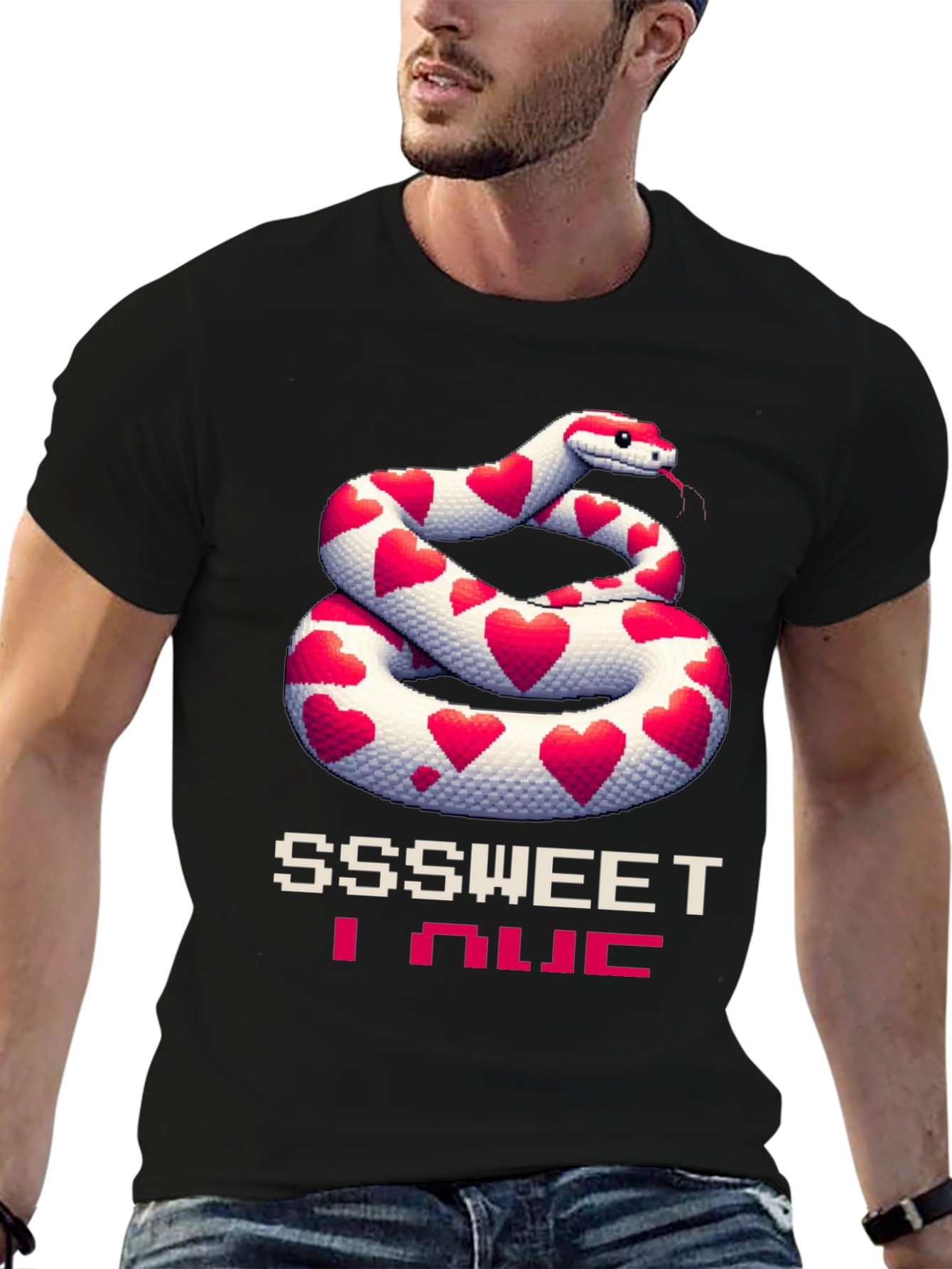 Sssweet Love Valentines Day Snake T-Shirt